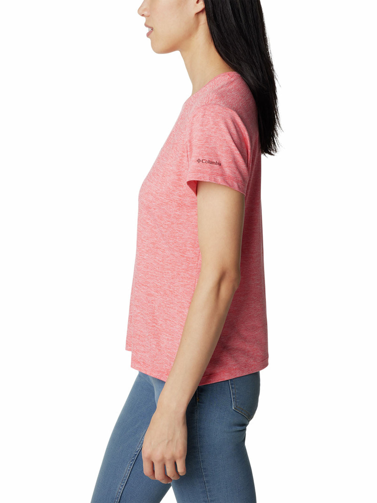 Polera Manga Corta Mujer Sloan Ridge Graphic Rosado Columbia