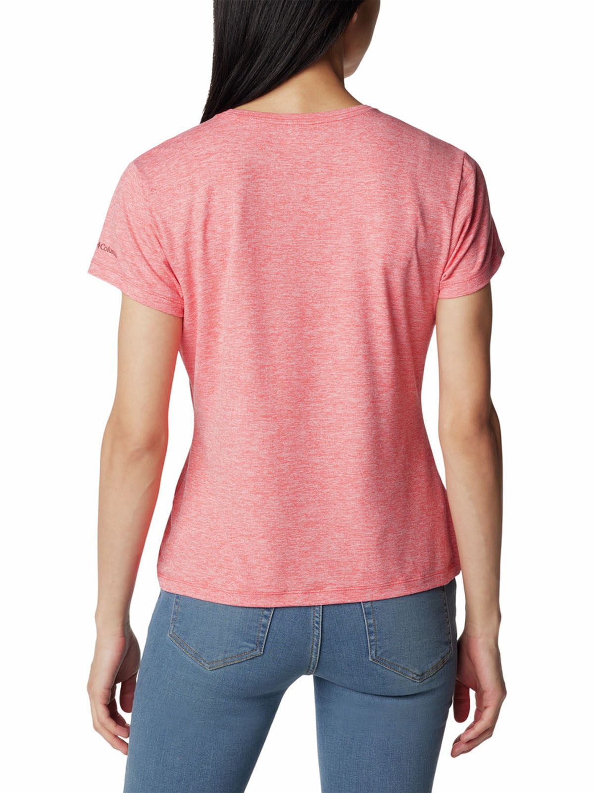 Polera Manga Corta Mujer Sloan Ridge Graphic Rosado Columbia