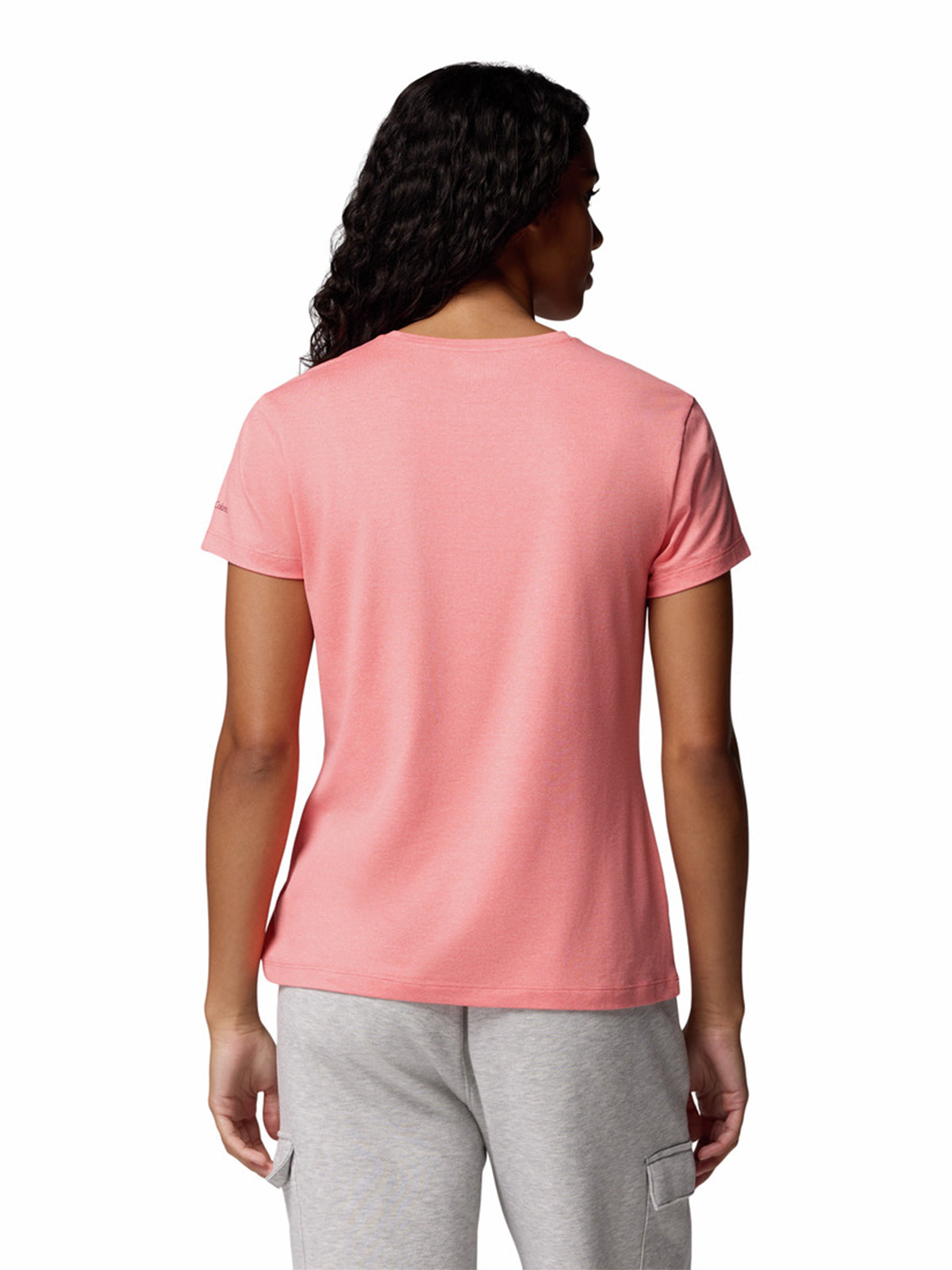 Polera Manga Corta Mujer Sloan Ridge Graphic Rojo Columbia