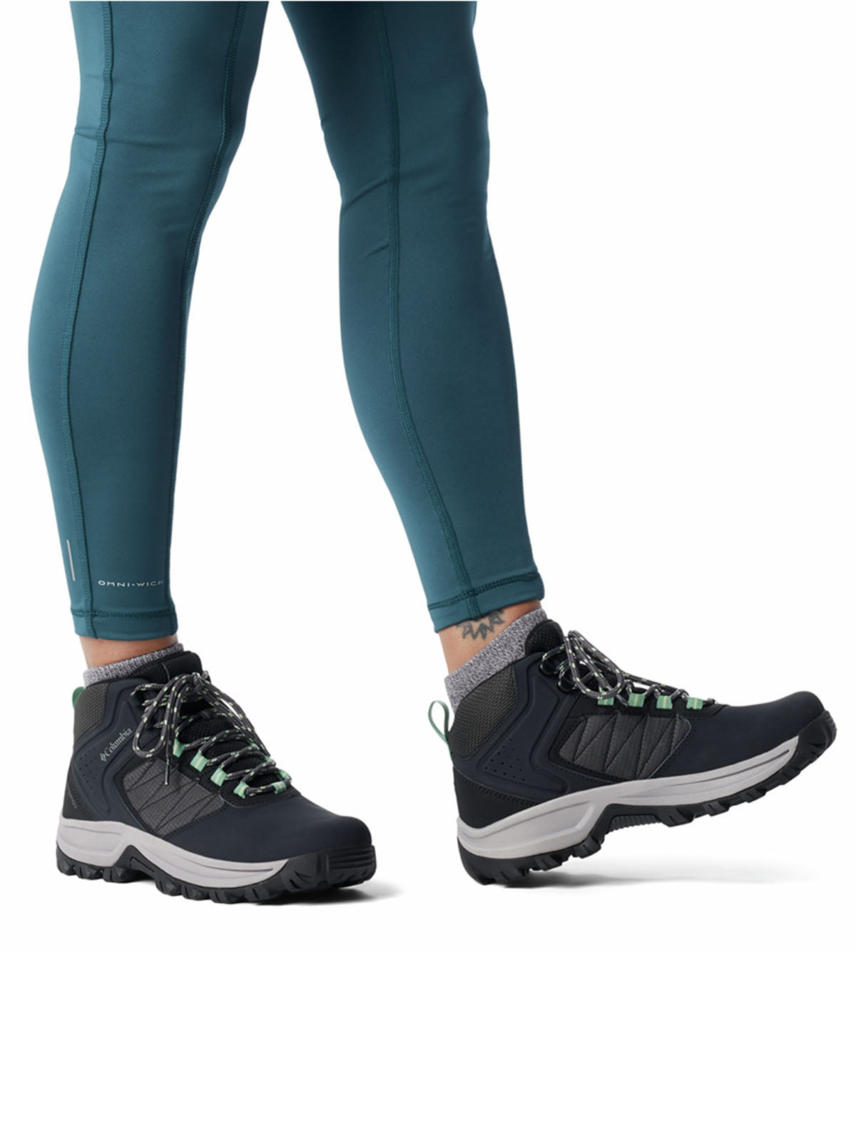 Botín Mujer Transverse Hike Waterproof Negro Columbia