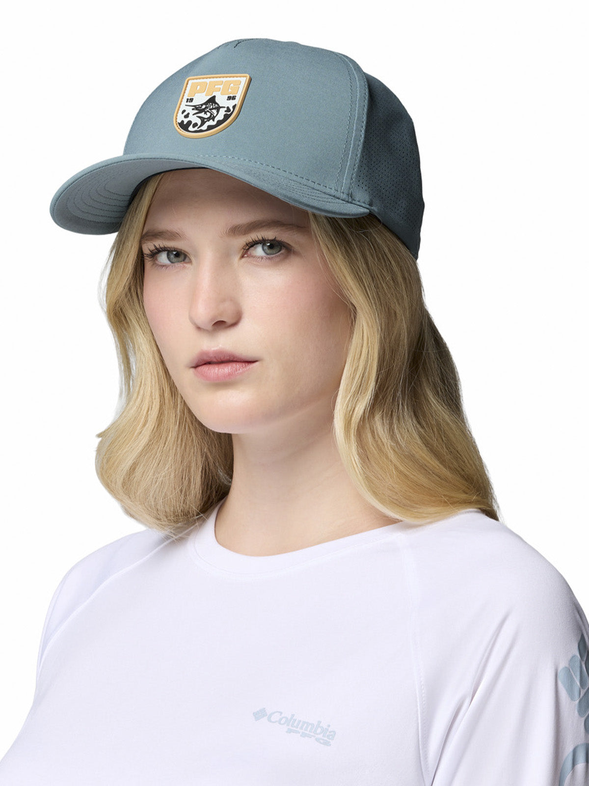 Jockey Unisex PFG Elite 3D Stretch Gris Columbia