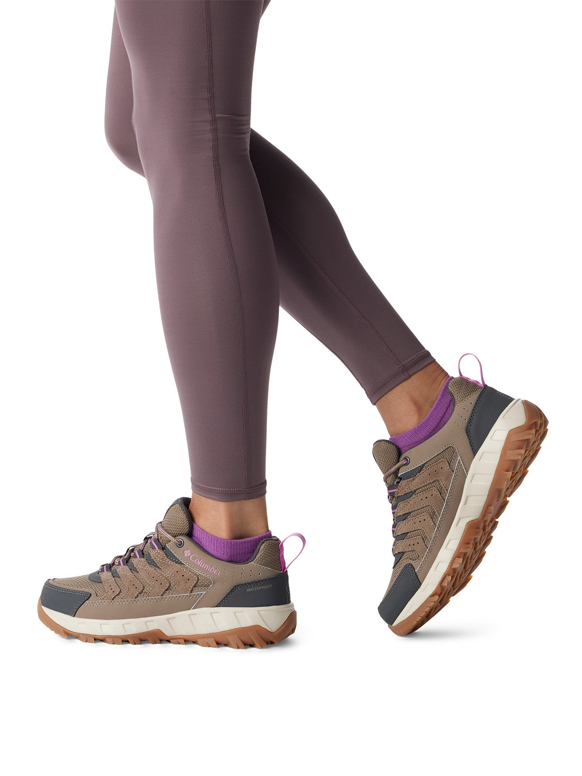 Zapatilla Mujer Strata Trail Low Waterproof Café Columbia