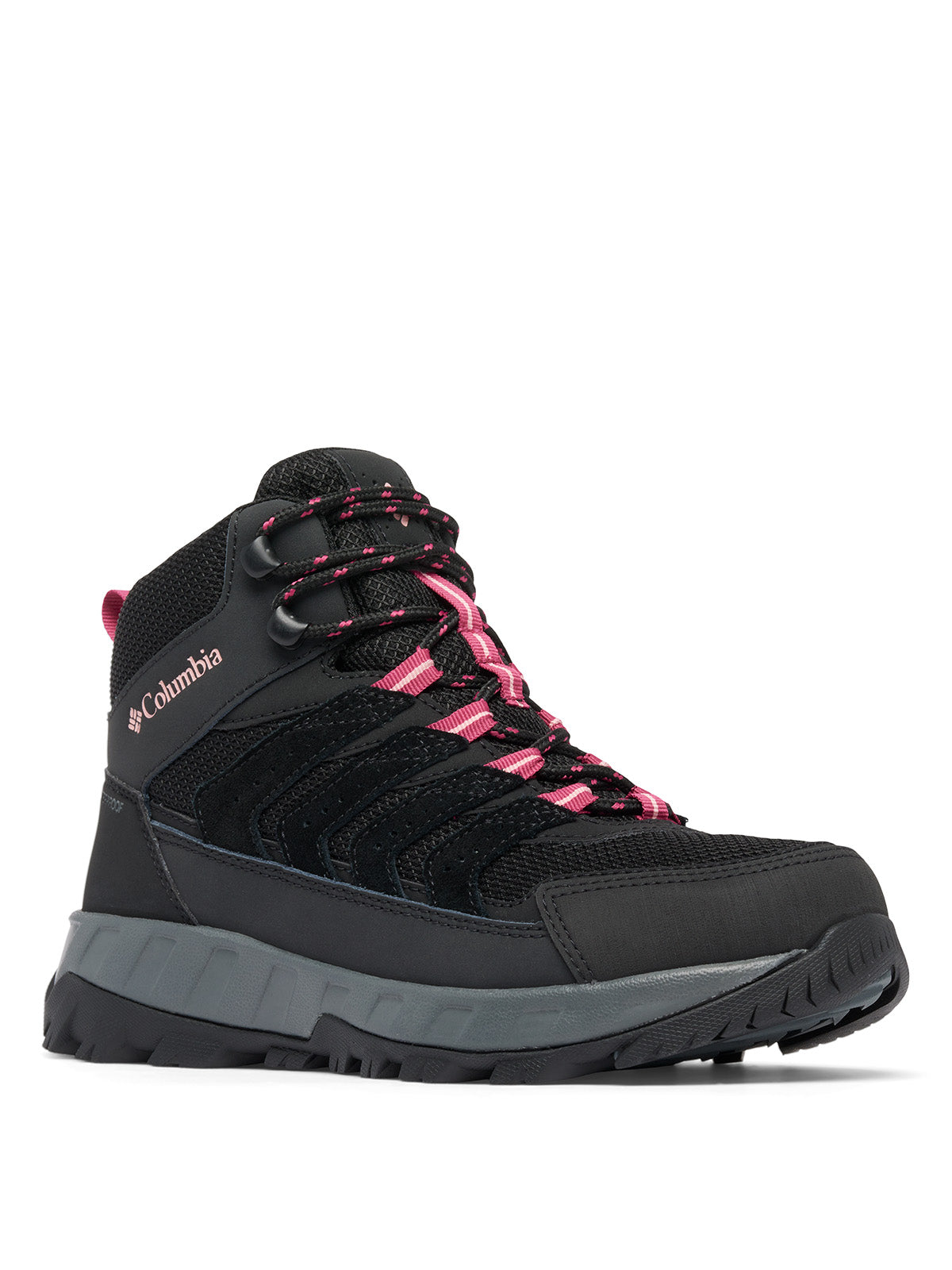 Botín Mujer Strata Trail Mid Waterproof Negro Columbia