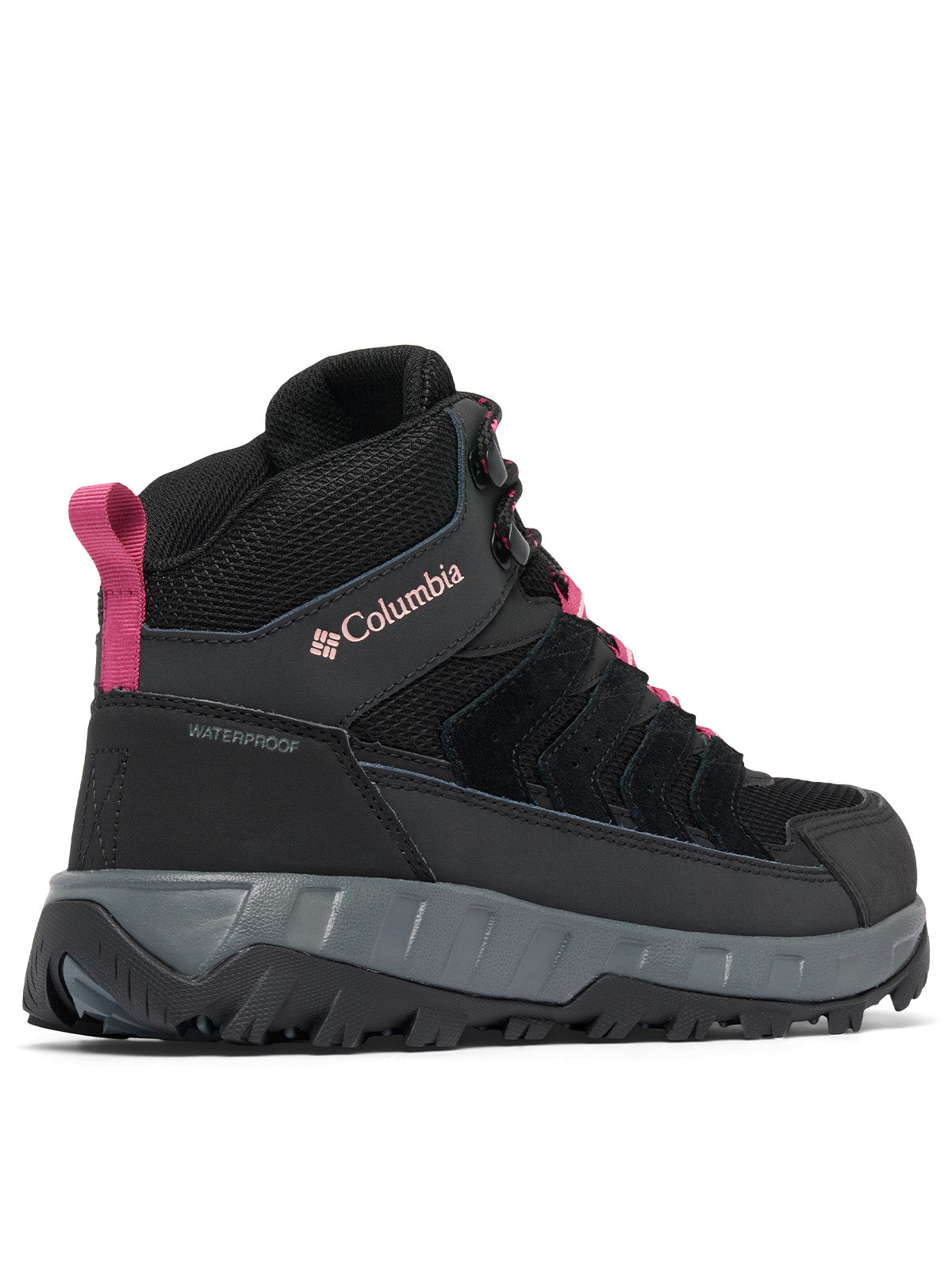 Botín Mujer Strata Trail Mid Waterproof Negro Columbia
