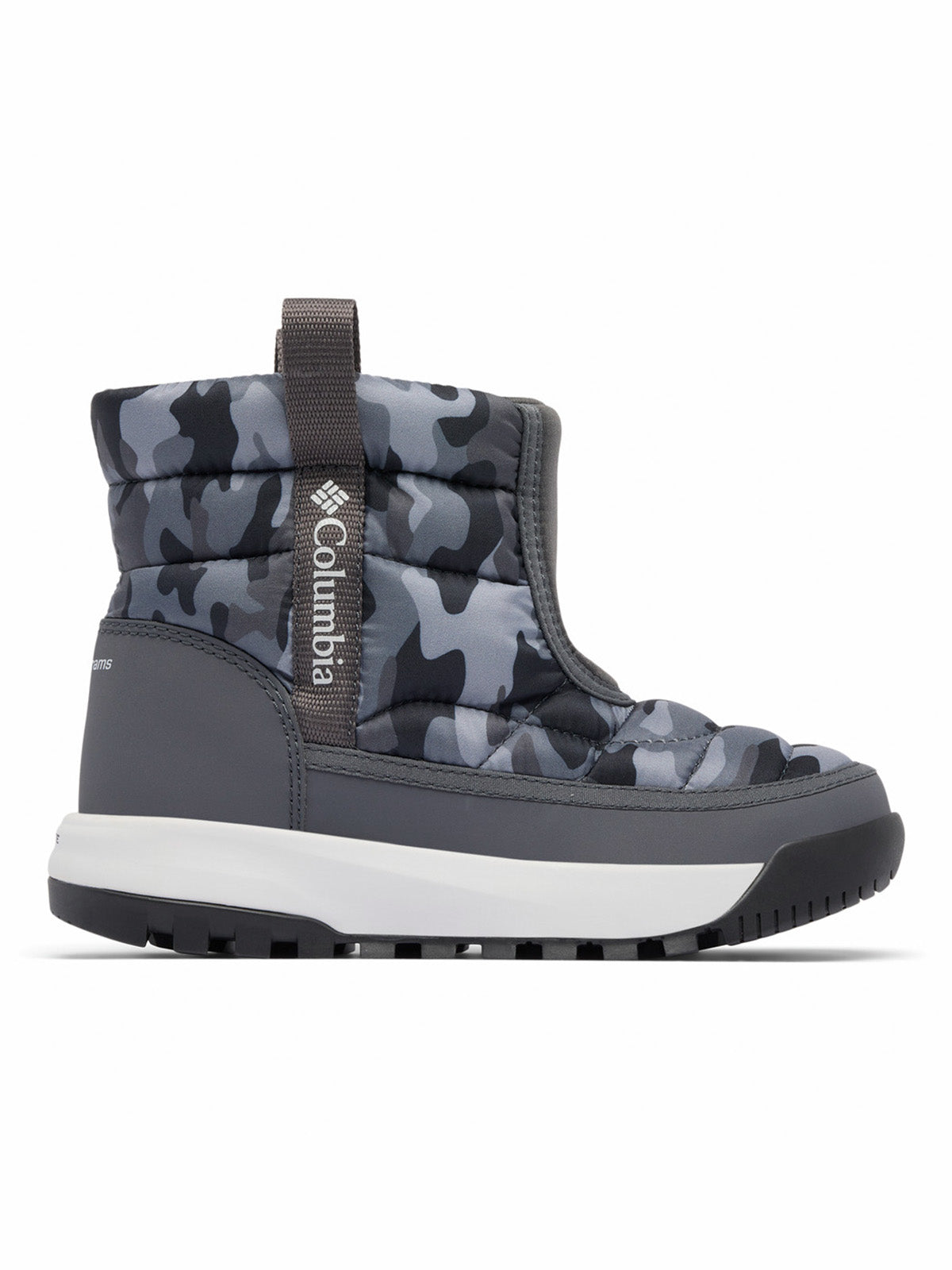 Bota Niños Snowtrot Mid Gris Shark Columbia