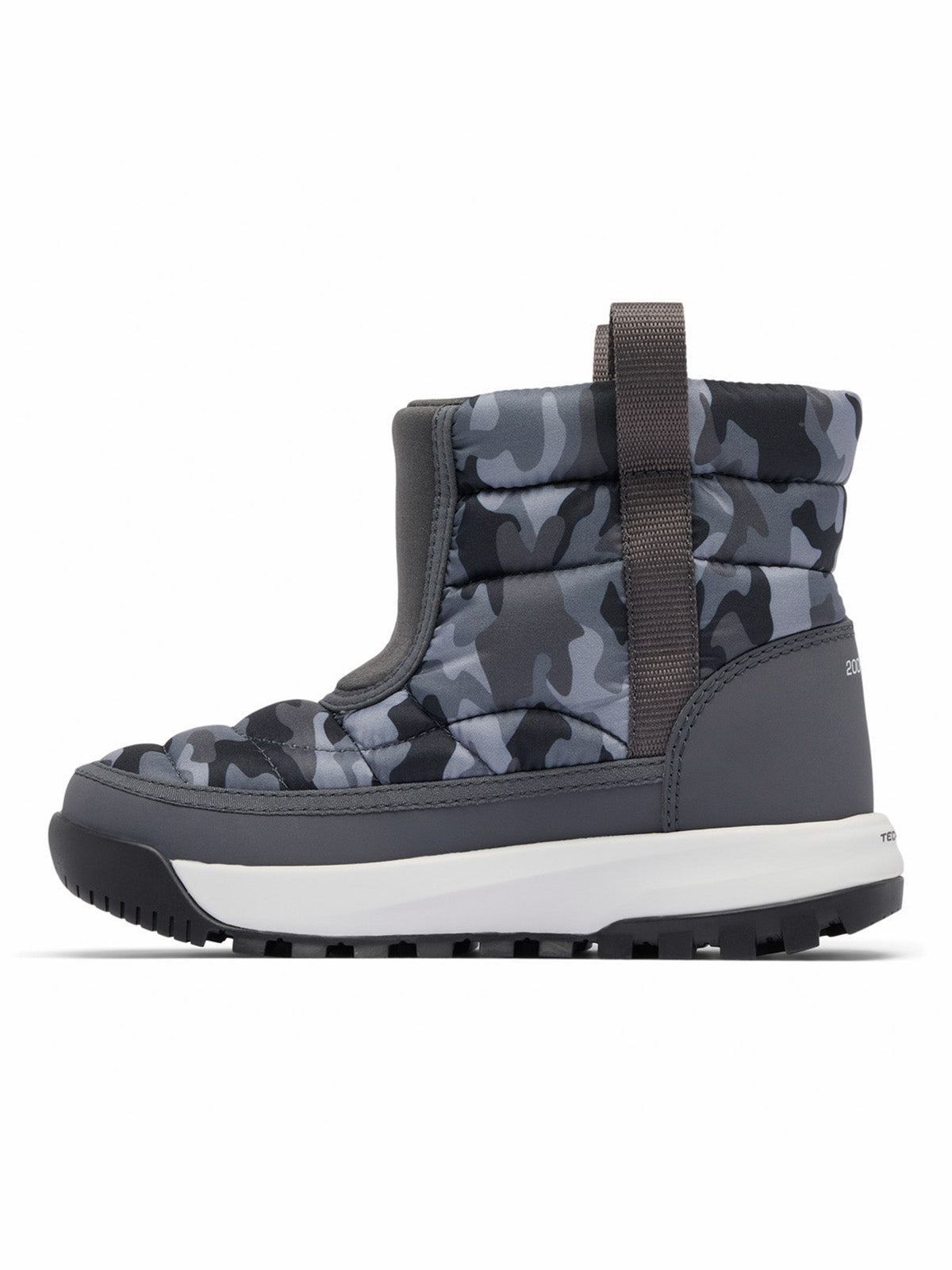 Bota Niños Snowtrot Mid Gris Shark Columbia