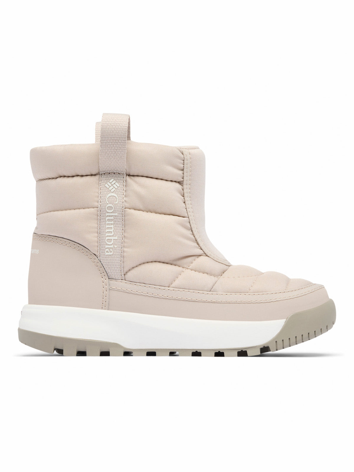 Bota Niños Snowtrot Mid Gris Soft Taupe Columbia