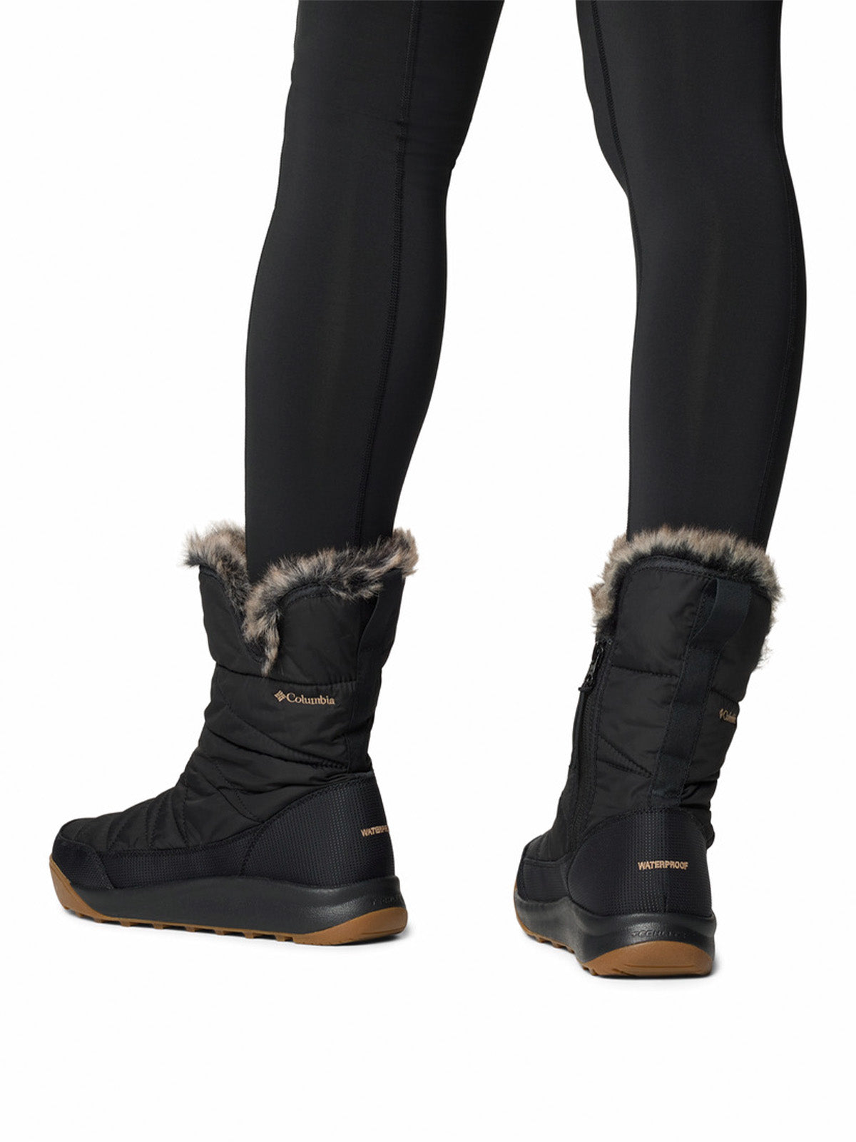 Bota Mujer Minx Slip V Negro Black Techlite Plus Columbia