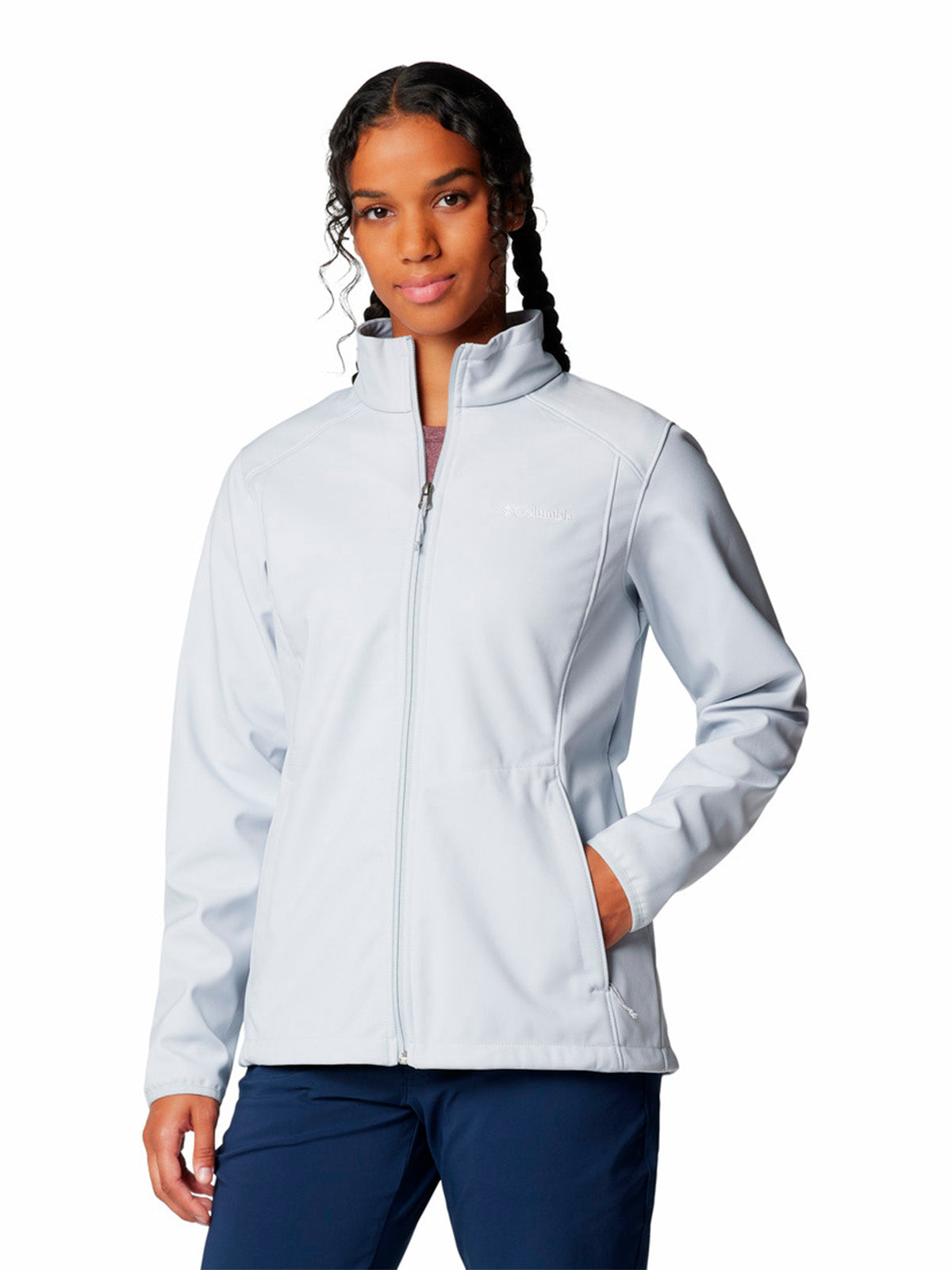 Softshell Mujer Kruser Ridge III Gris Columbia