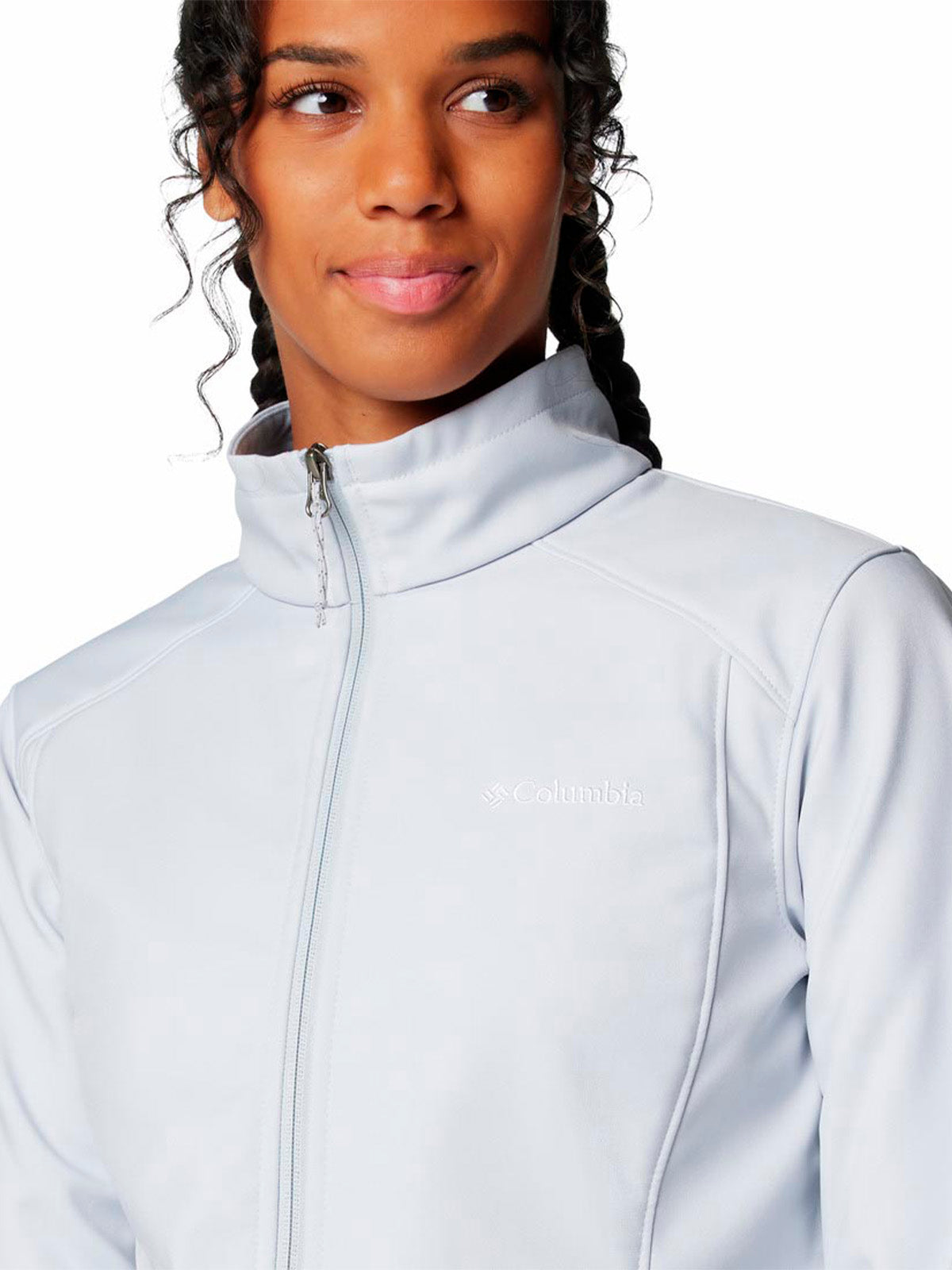 Softshell Mujer Kruser Ridge III Gris Columbia