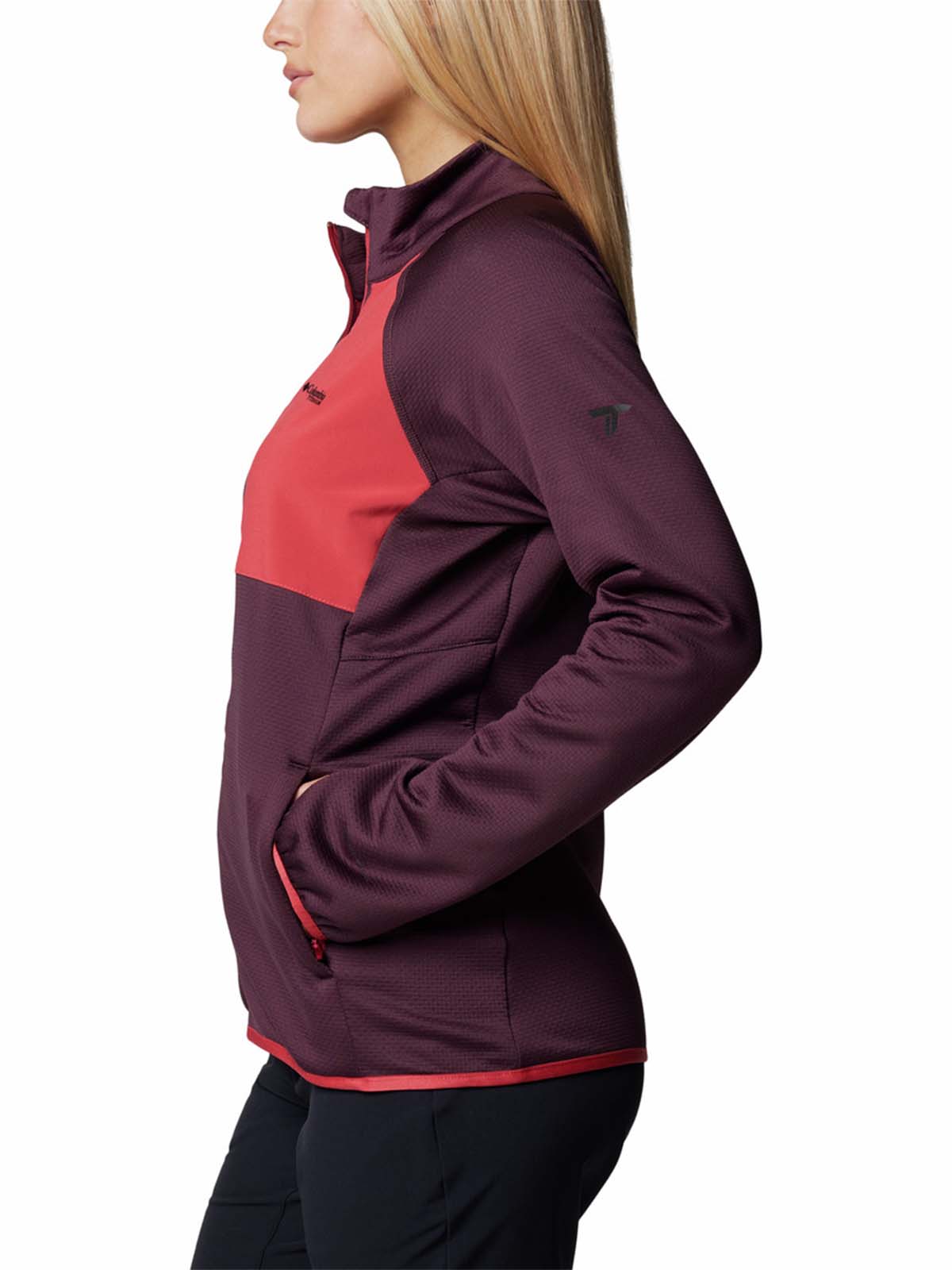 Parka Mujer Triple Canyon Grid Morado Columbia