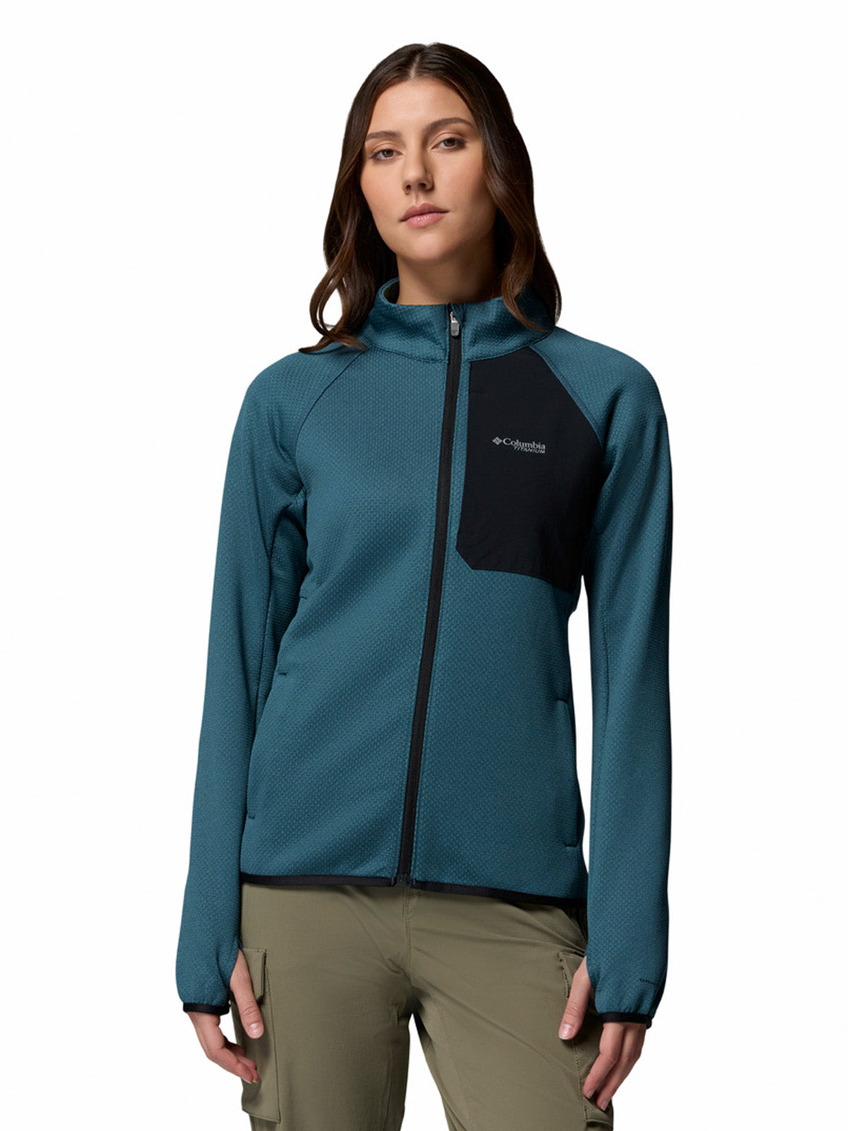 Polar Mujer Triple Canyon Grid Azul Columbia