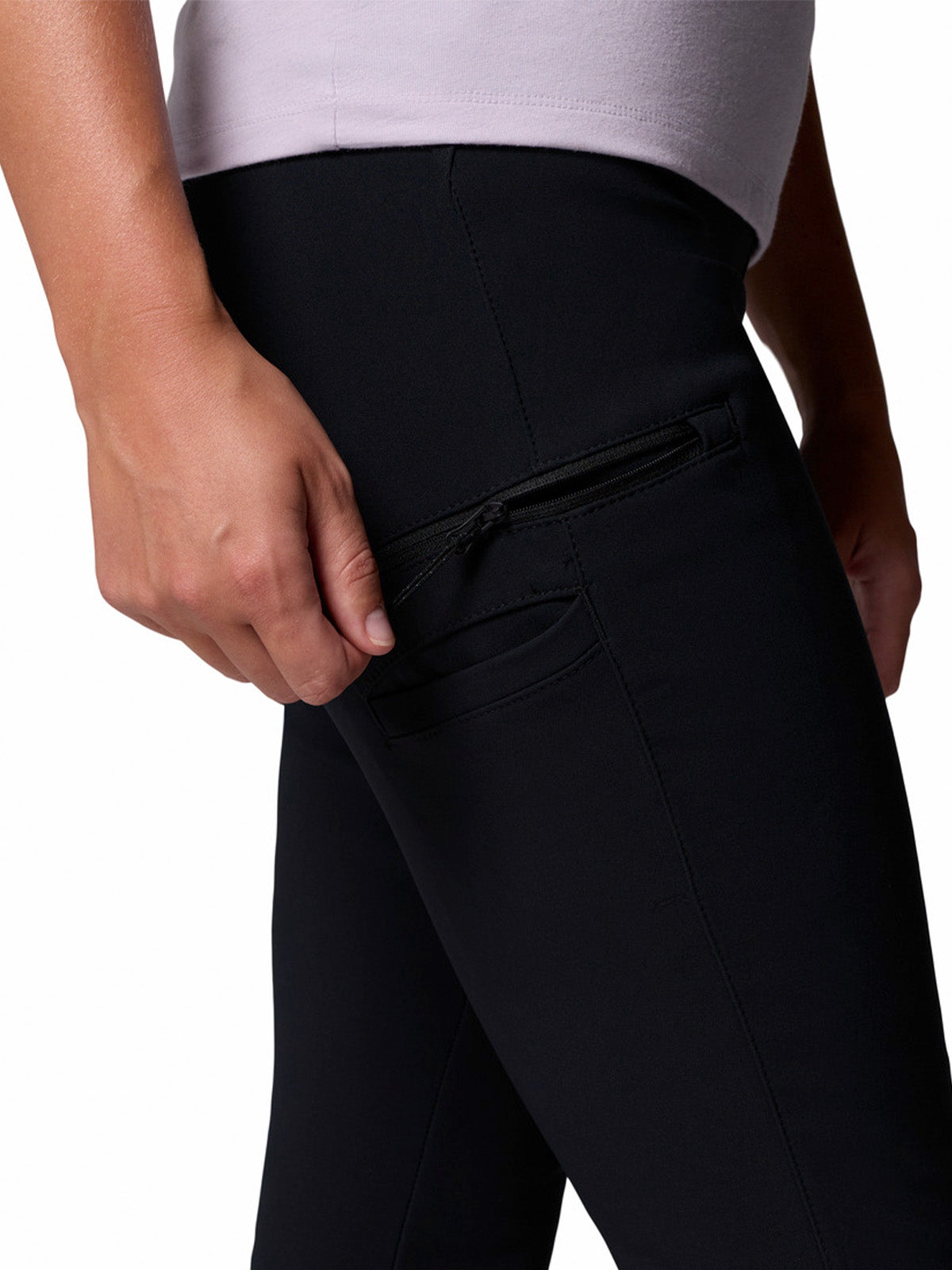 Pantalon Mujer Back Beauty High-rise Negro Columbia