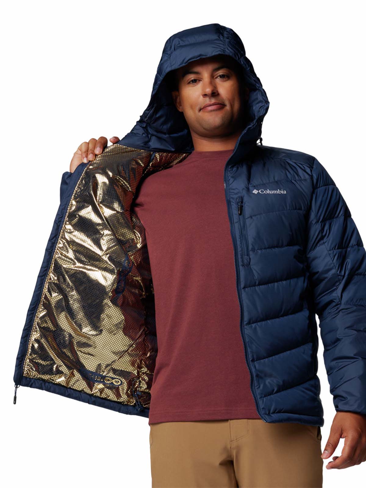 Parka Hombre Labyrinth Loop II Azul Columbia