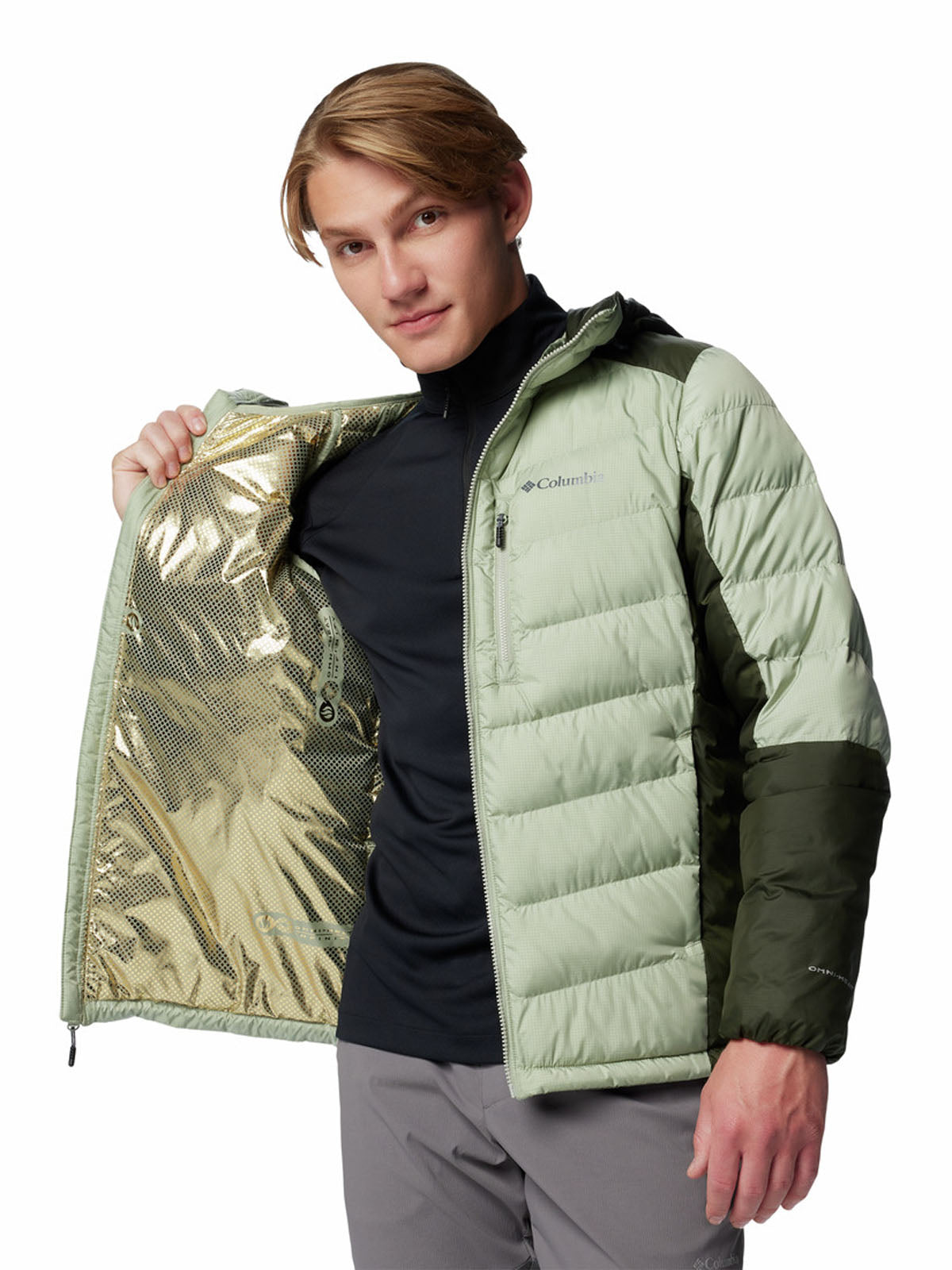 Parka Hombre Labyrinth Loop II Verde Columbia