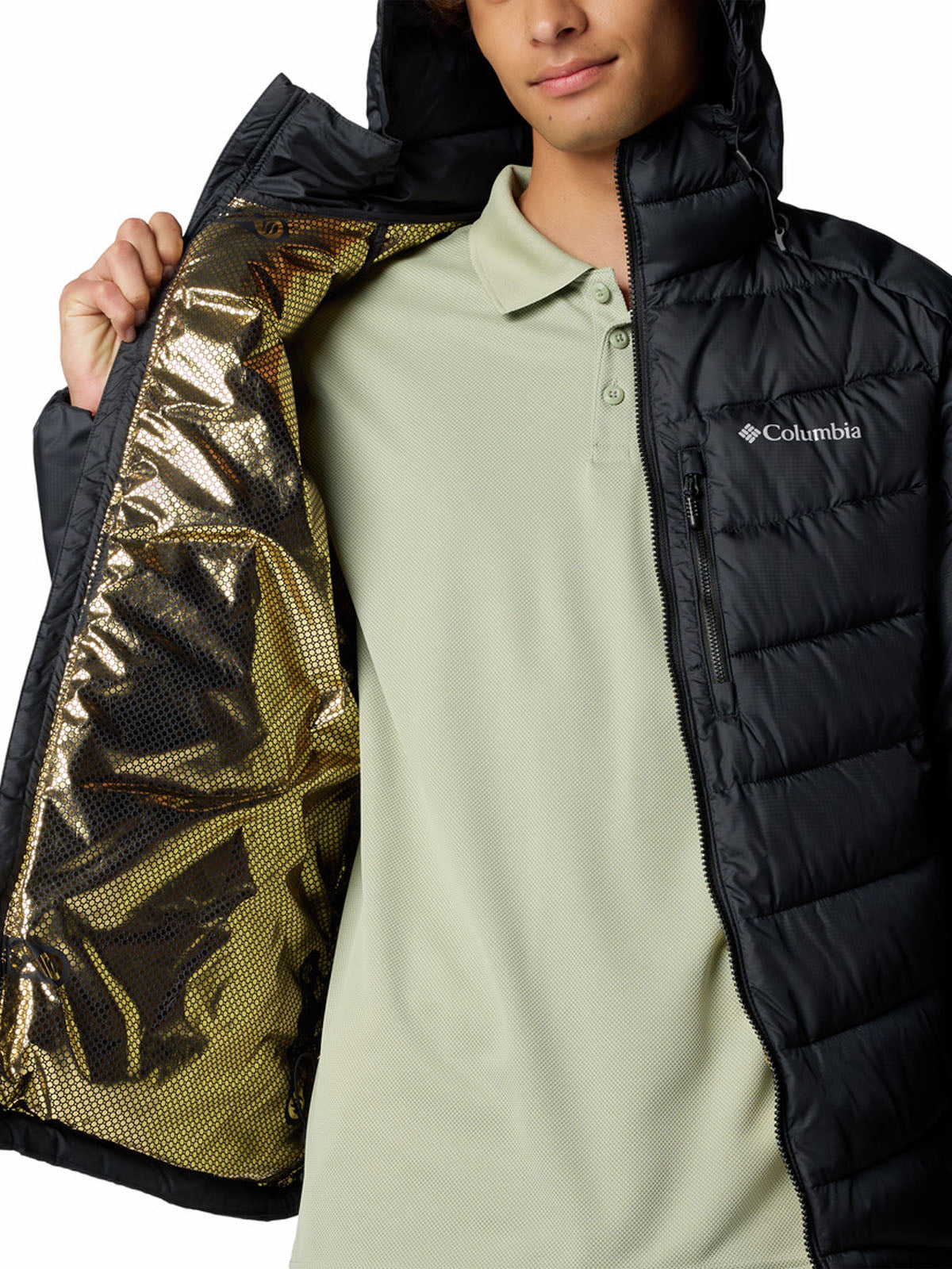 Parka Hombre Labyrinth Loop II Negro Columbia