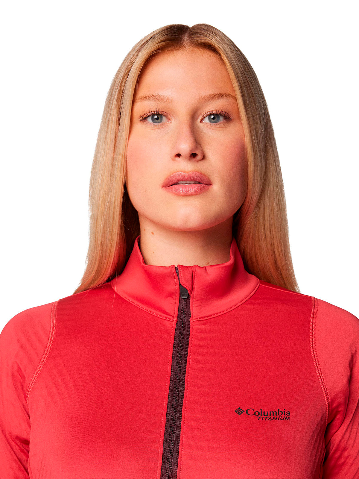 Polar Mujer Crystal Leaf Omni Heat Rojo Columbia