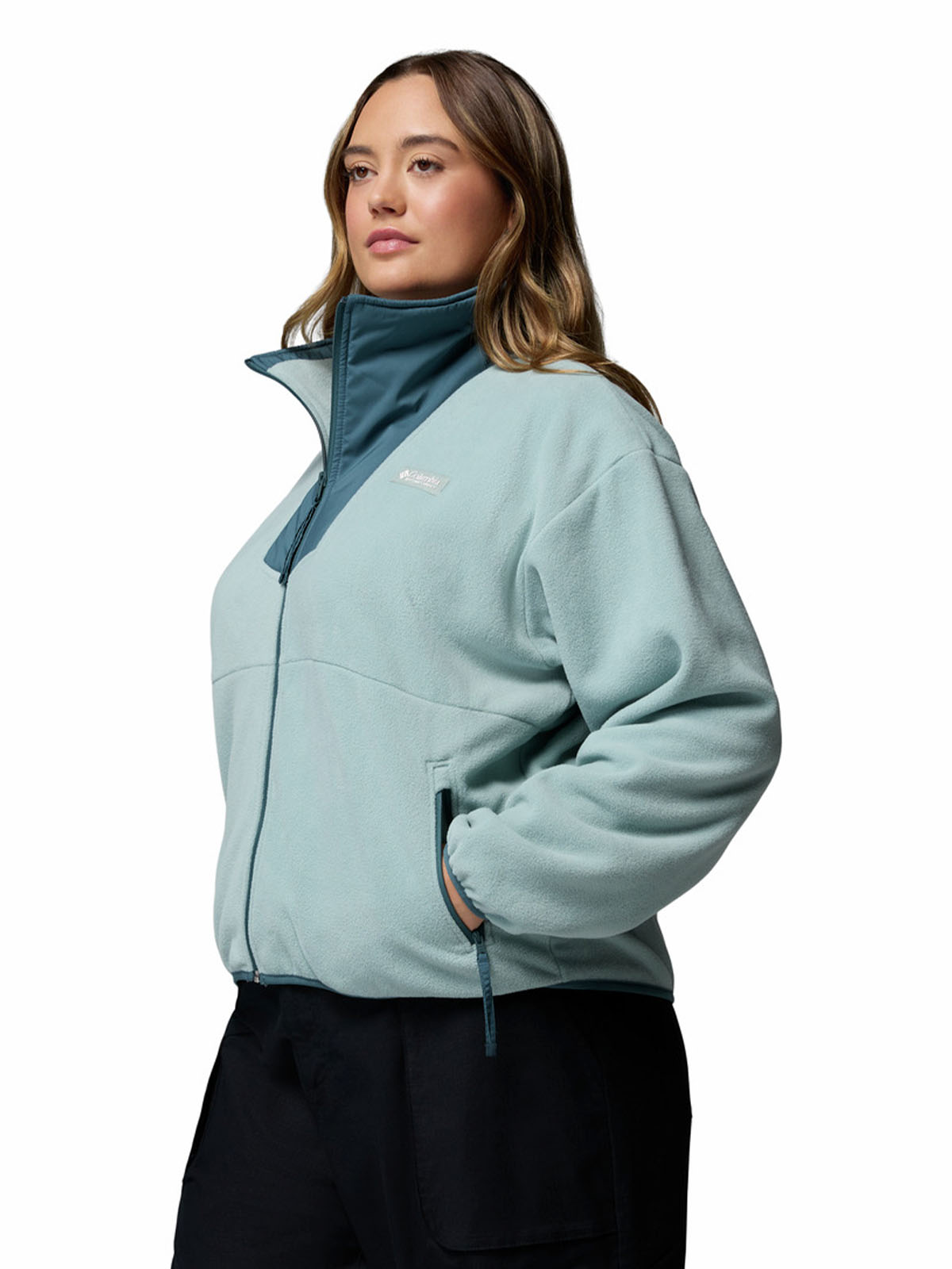 Polar Mujer Sequoia Grove Full Zip Celeste Columbia