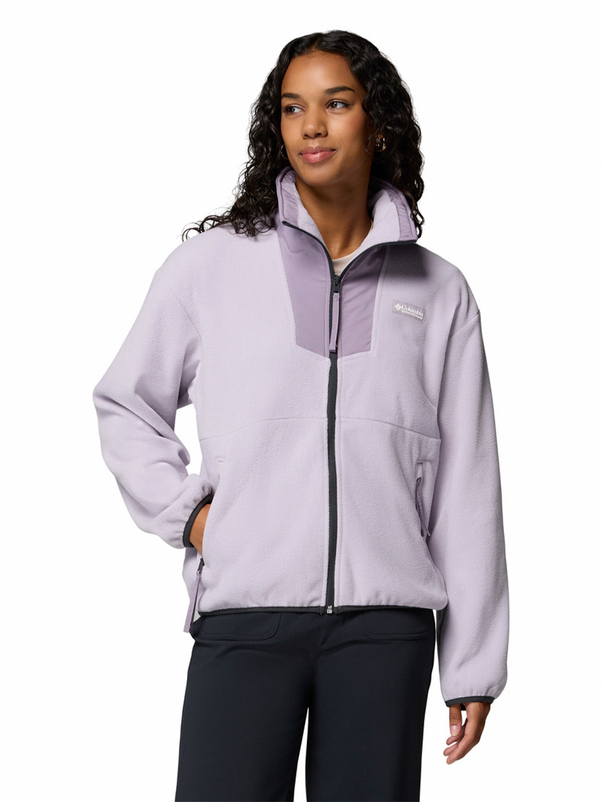 Polar Mujer Sequoia Grove Full Zip Morado Columbia