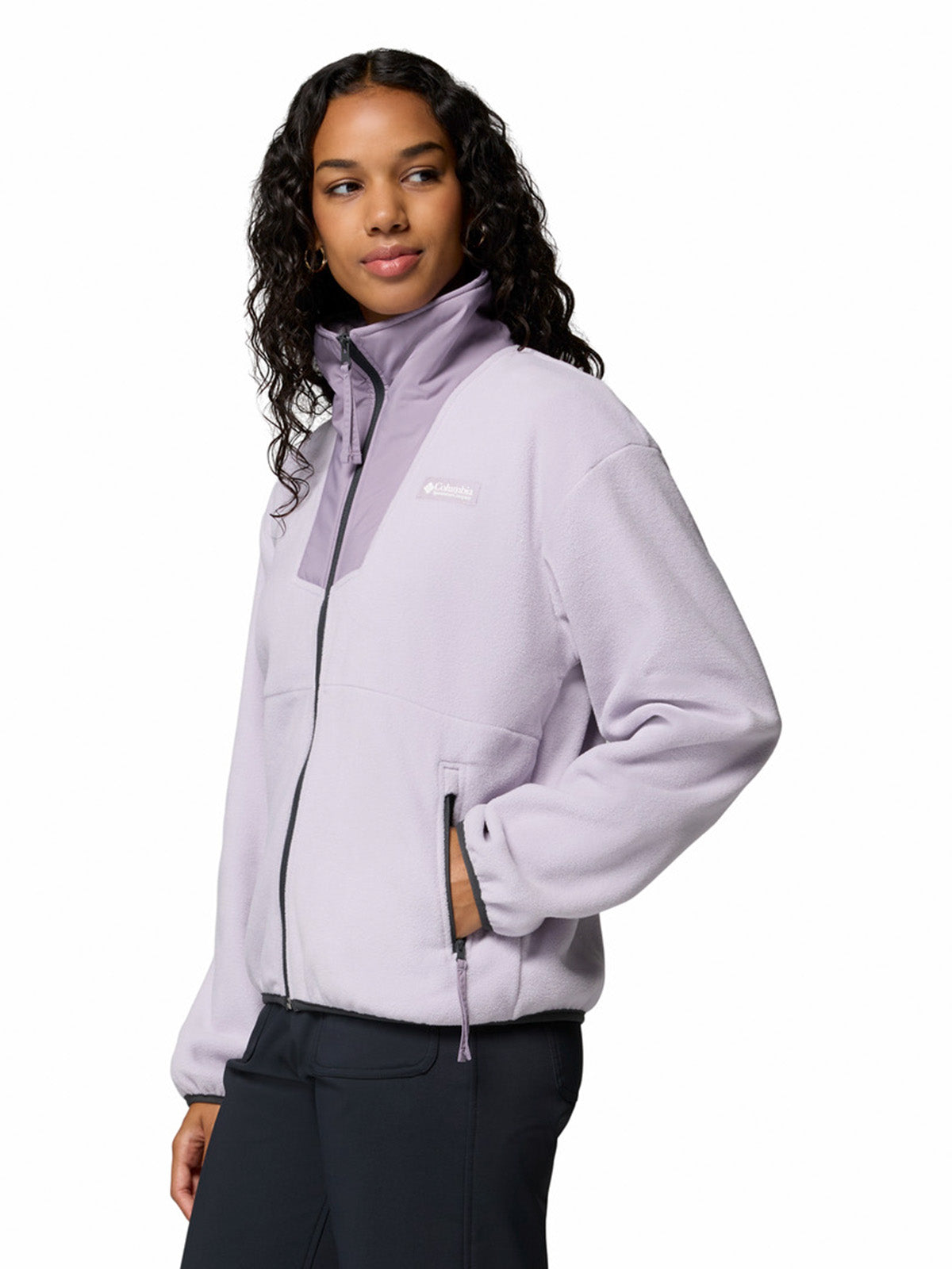 Polar Mujer Sequoia Grove Full Zip Morado Columbia