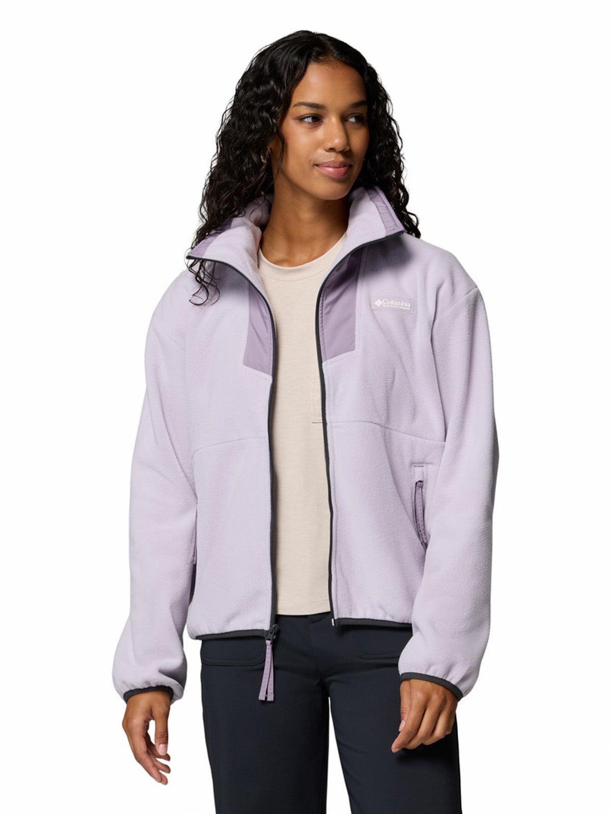 Polar Mujer Sequoia Grove Full Zip Morado Columbia