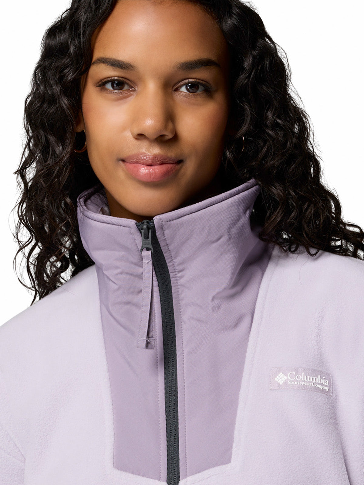Polar Mujer Sequoia Grove Full Zip Morado Columbia