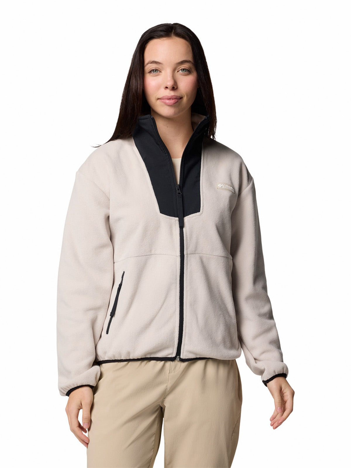 Polar Mujer Sequoia Grove Full Zip Gris Columbia