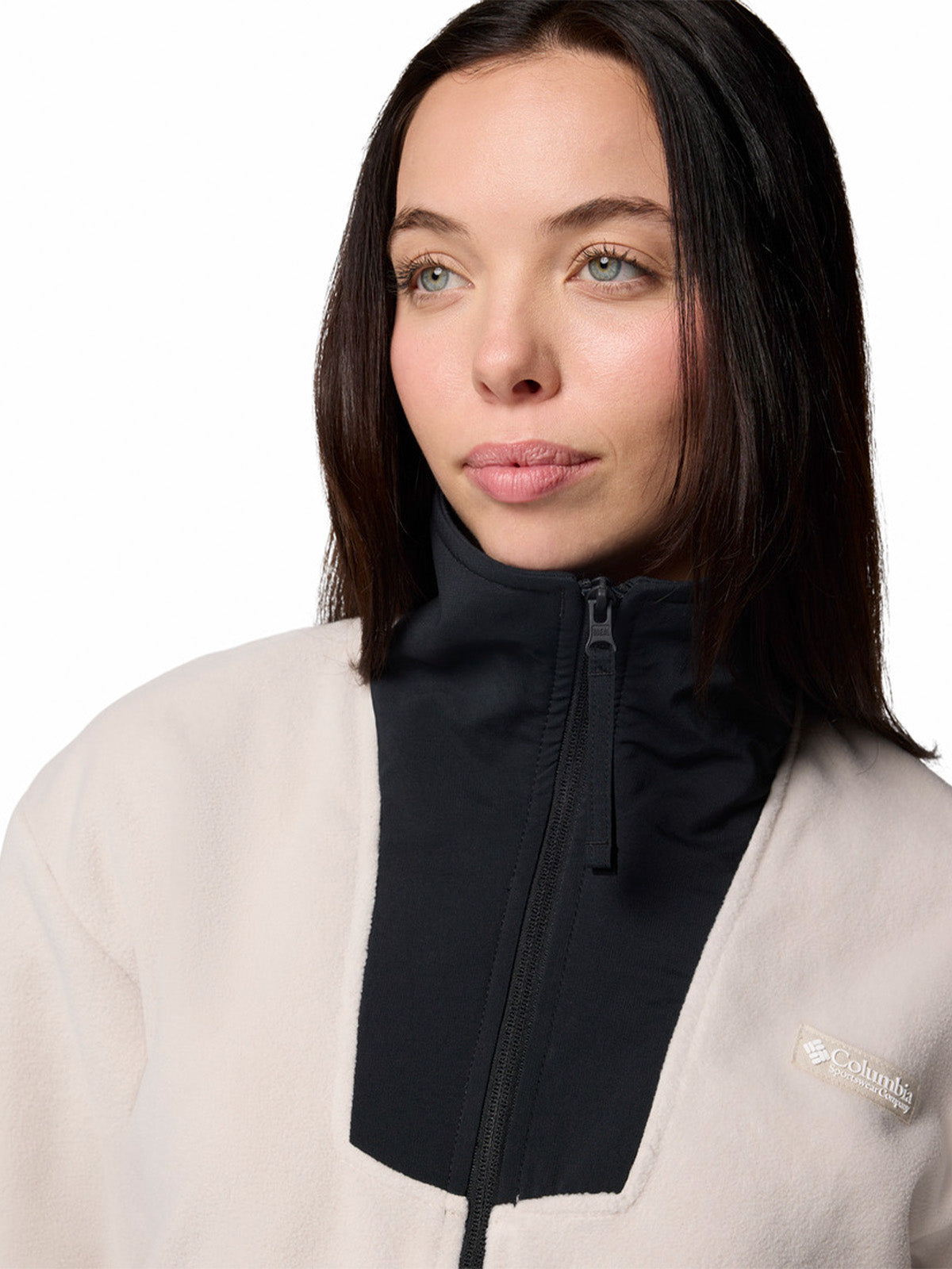 Polar Mujer Sequoia Grove Full Zip Gris Columbia