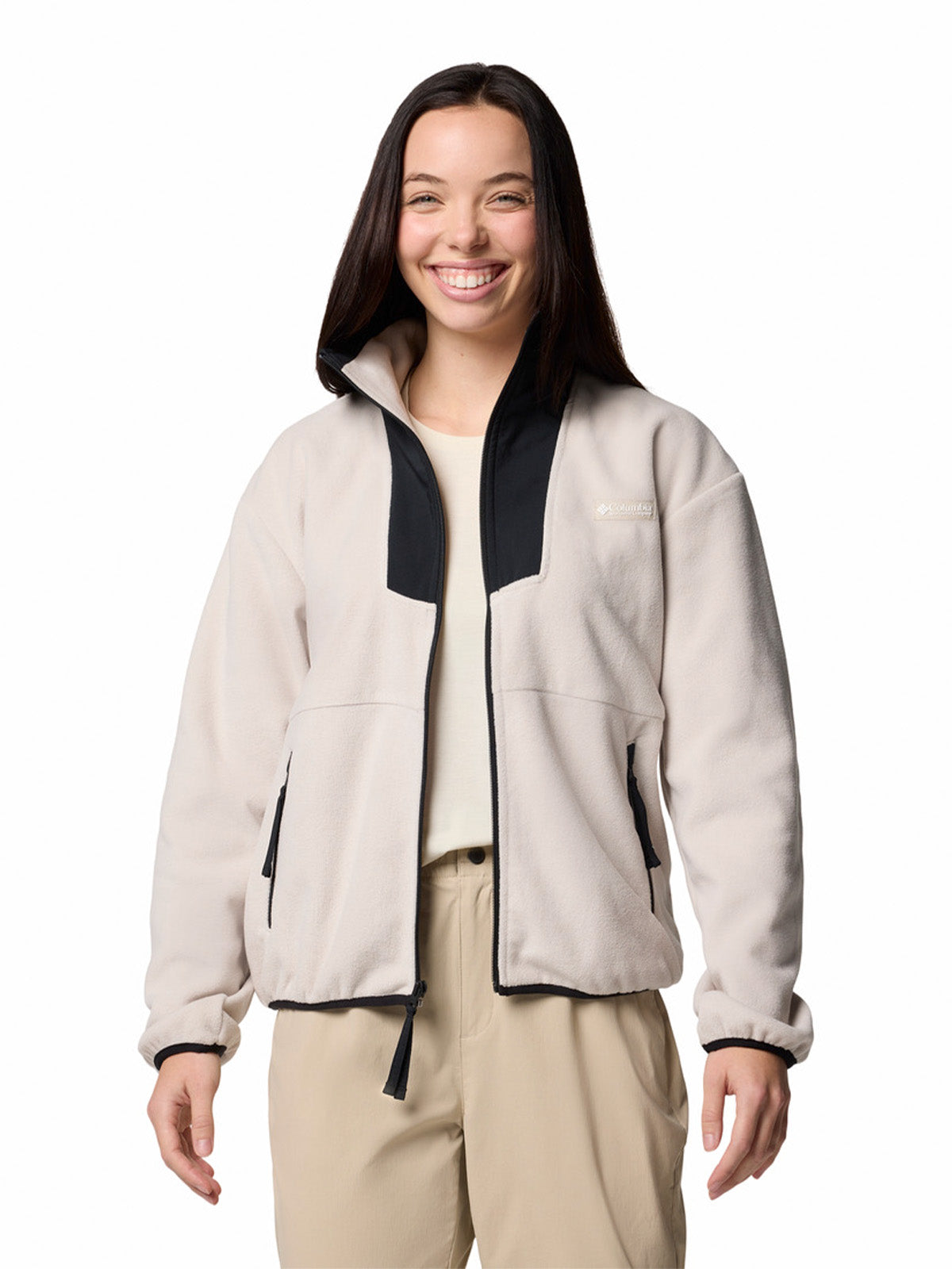 Polar Mujer Sequoia Grove Full Zip Gris Columbia