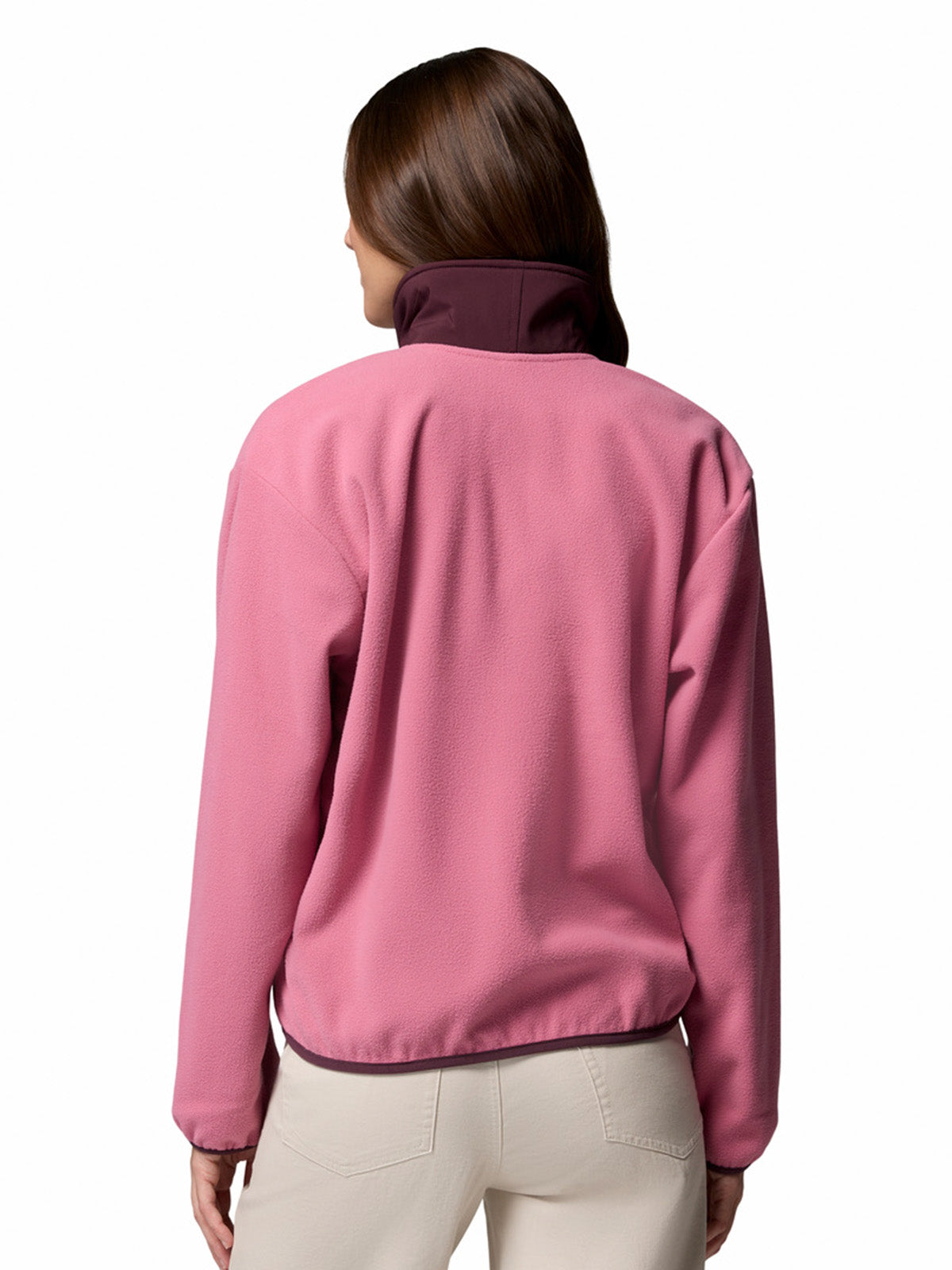 Polar Mujer Sequoia Grove Full Zip Rosado Rosette Columbia