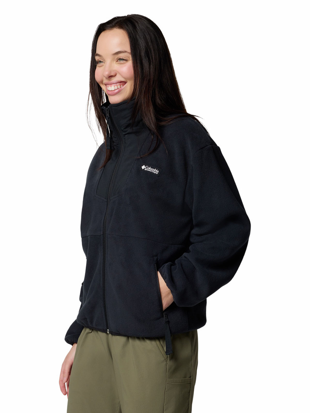 Polar Mujer Sequoia Grove Full Zip Negro Columbia