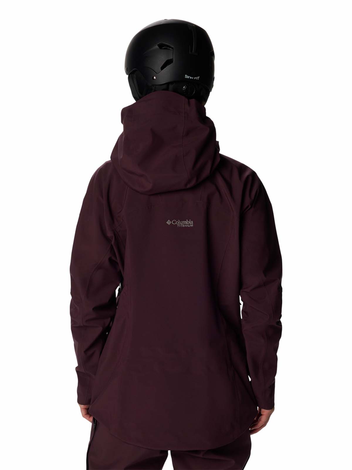 Cortaviento Mujer Platinum Peak II 3L Ski Morado Columbia