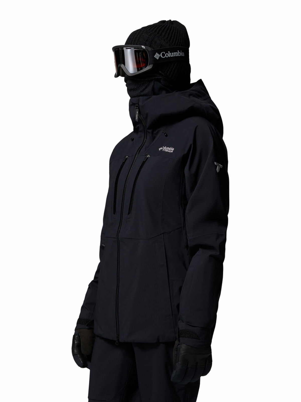 Cortaviento Mujer Platinum Peak II 3L Negro Columbia