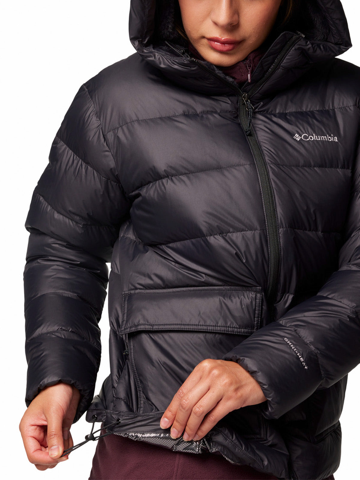 Parka Mujer Harmony Falls Hooded Negro Columbia