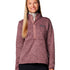 Polar Mujer Sweater Weather Half Snap Morado Columbia