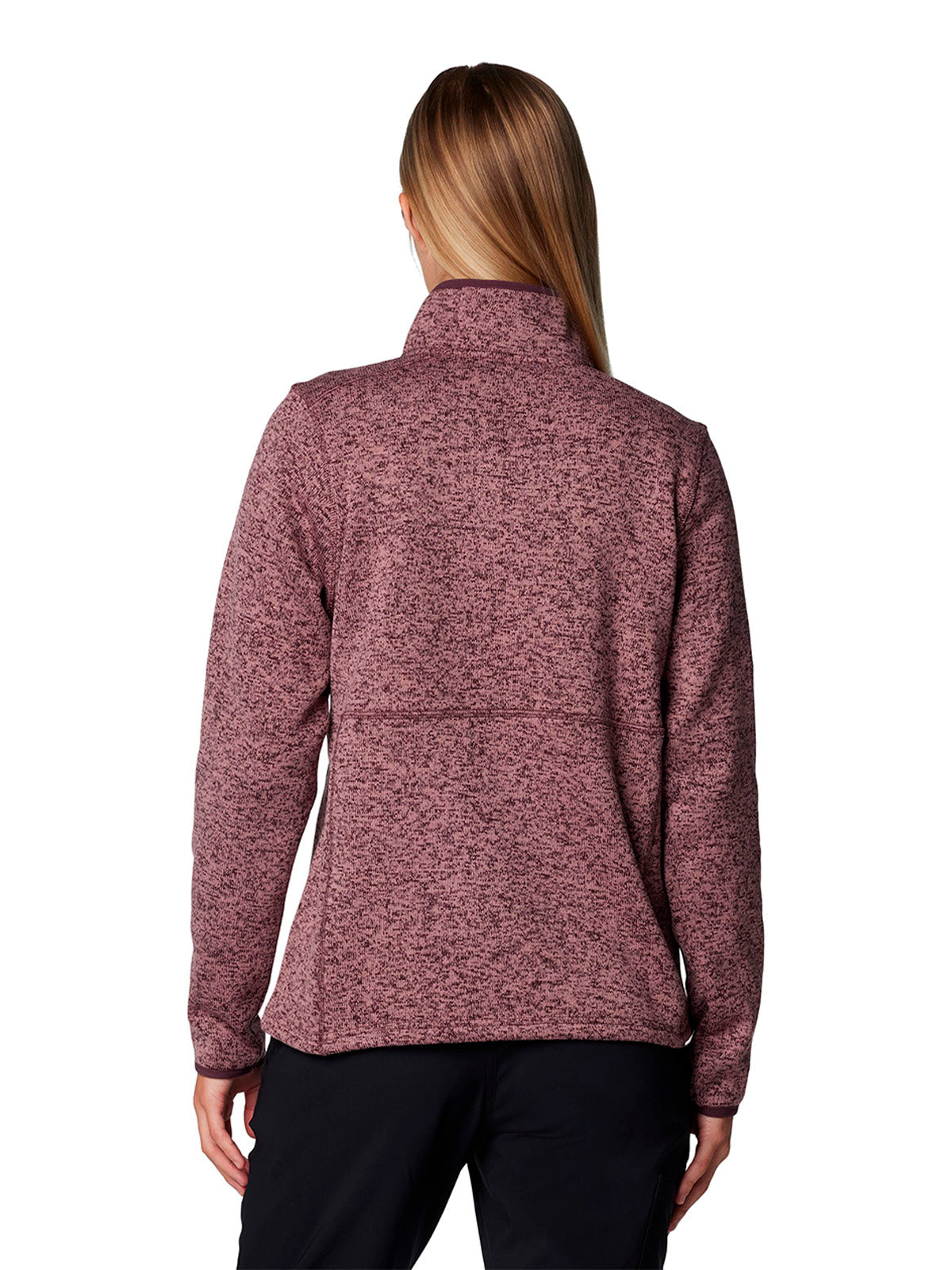 Polar Mujer Sweater Weather Half Snap Morado Columbia