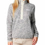 Polar Mujer Sweater Weather Half Snap Gris Columbia