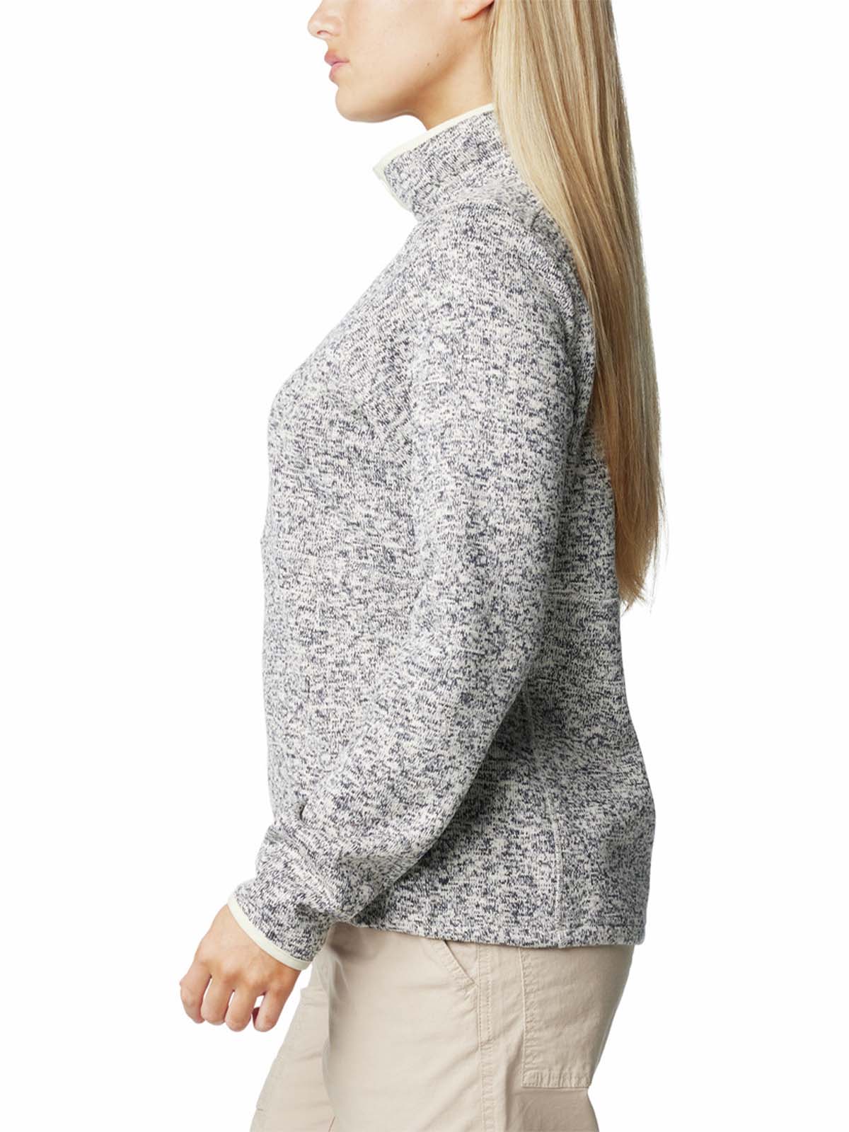 Polar Mujer Sweater Weather Half Snap Gris Columbia