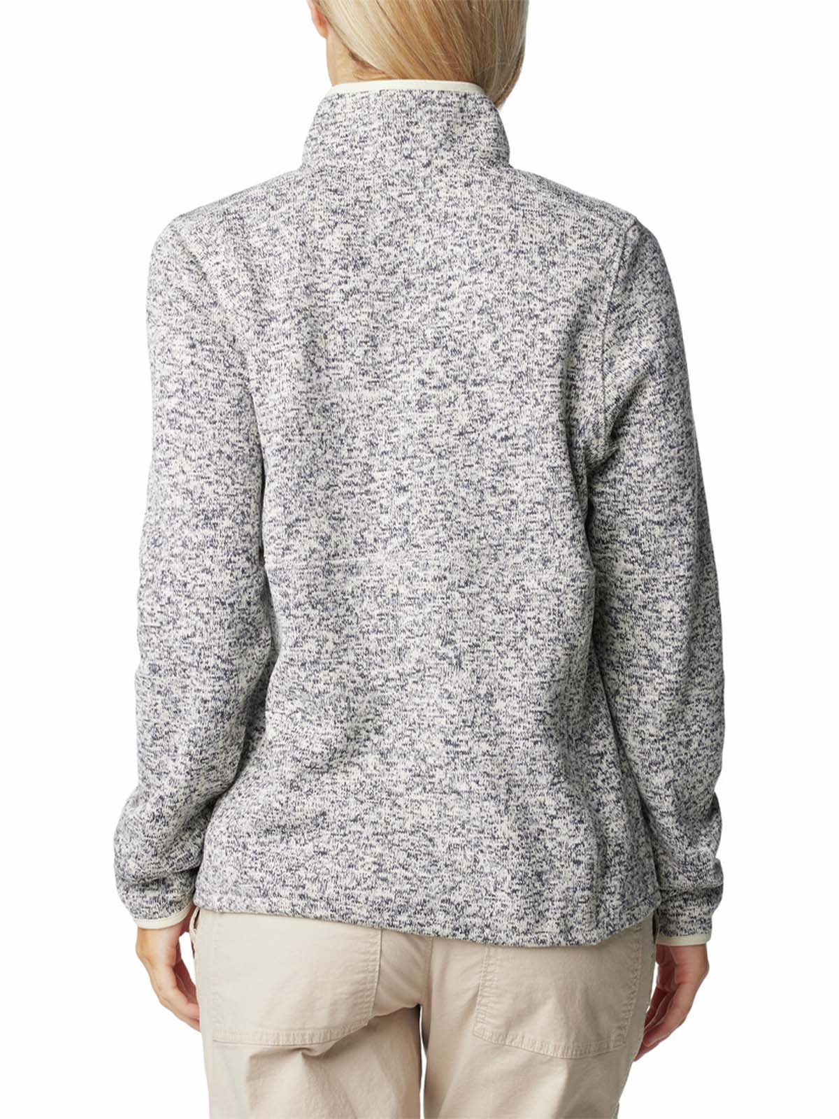Polar Mujer Sweater Weather Half Snap Gris Columbia