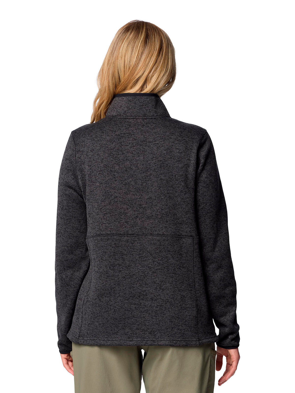 Polar Mujer Sweater Weather Half Snap Negro Columbia