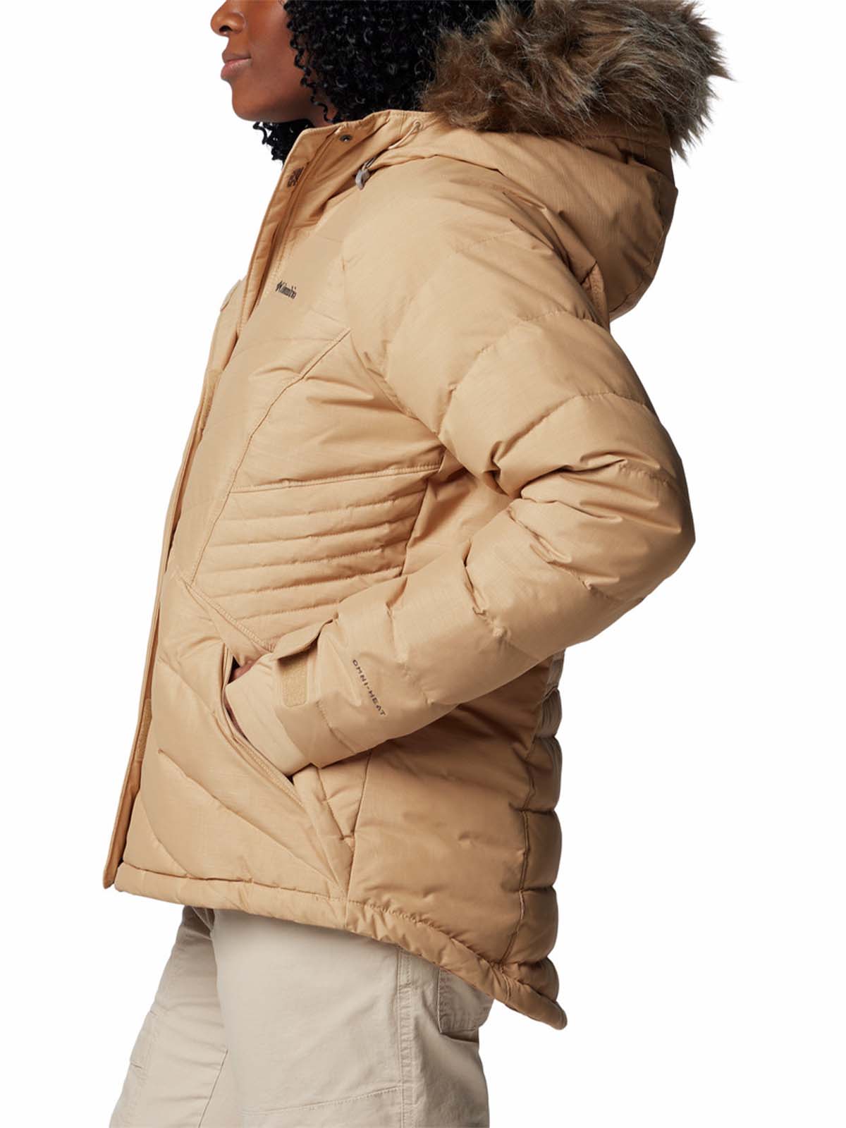 Parka Mujer Lay Down IV Beige Columbia