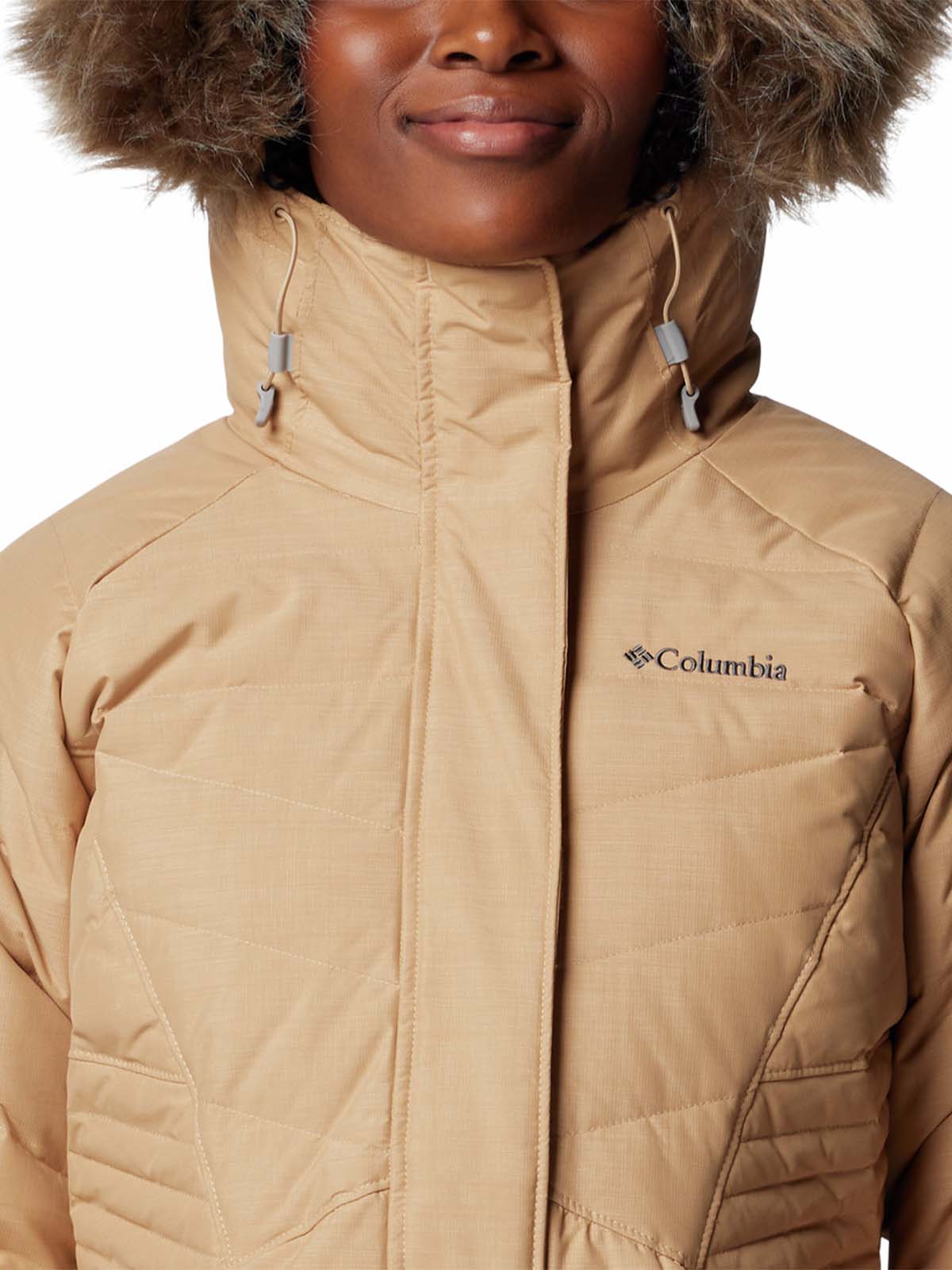 Parka Mujer Lay Down IV Beige Columbia