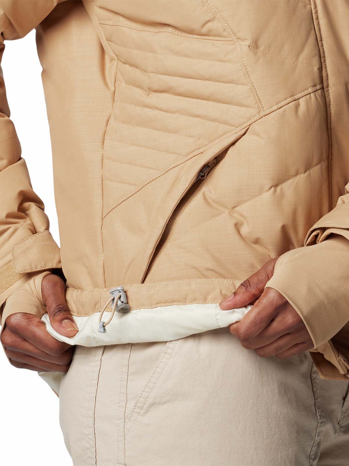 Parka Mujer Lay Down IV Beige Columbia