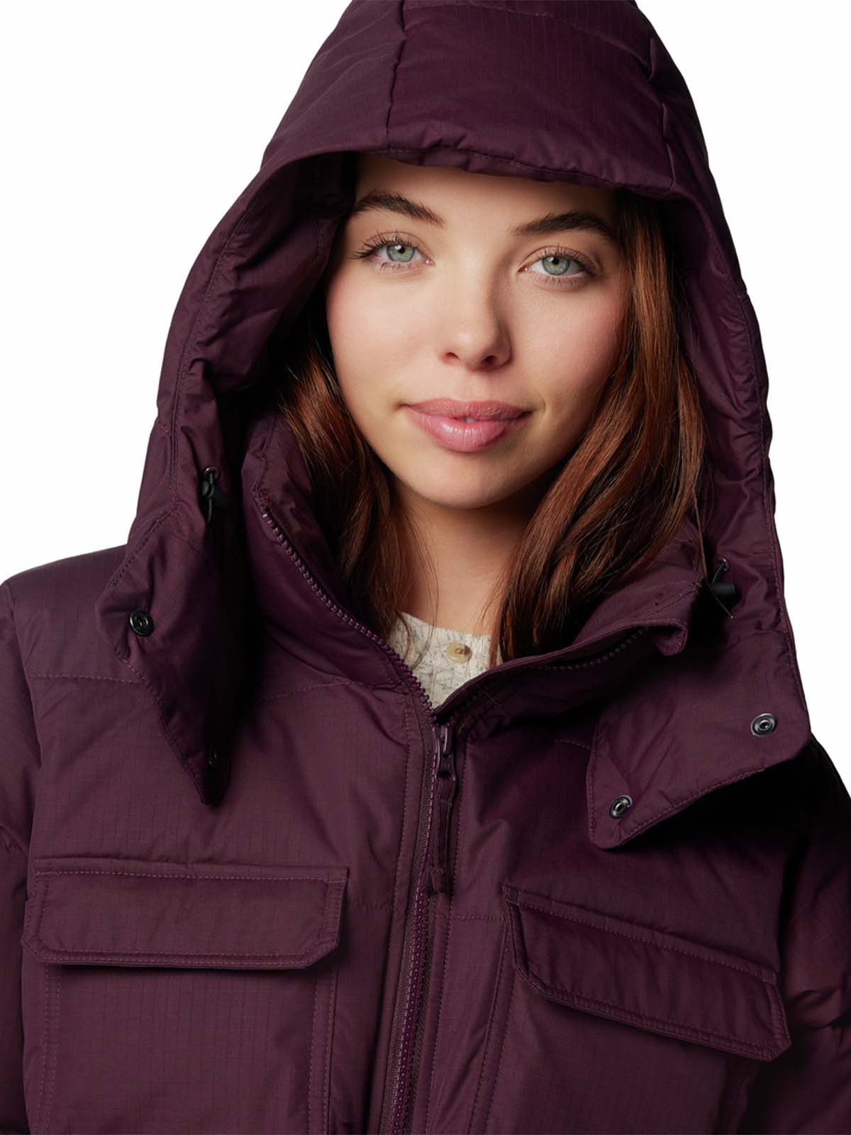 Parka Mujer Longhorn Ridge Morado Columbia