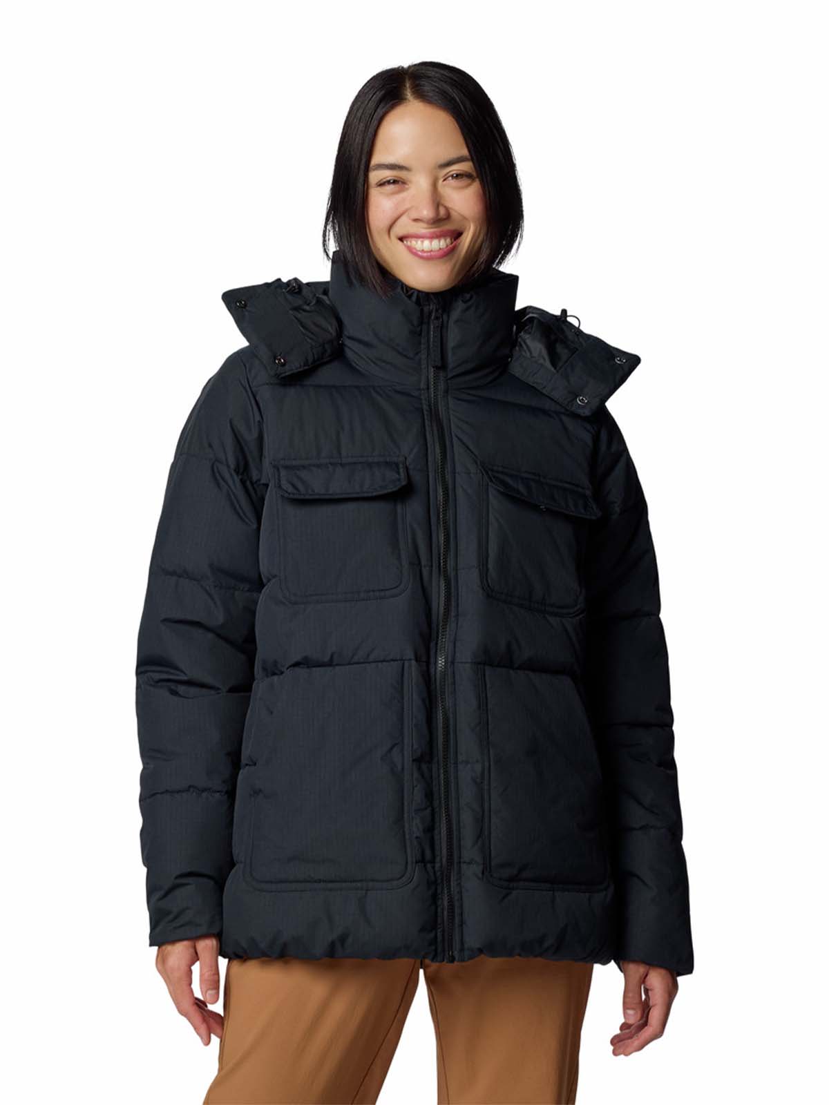 Parka Mujer Insulada Longhorn Ridge Negro Columbia