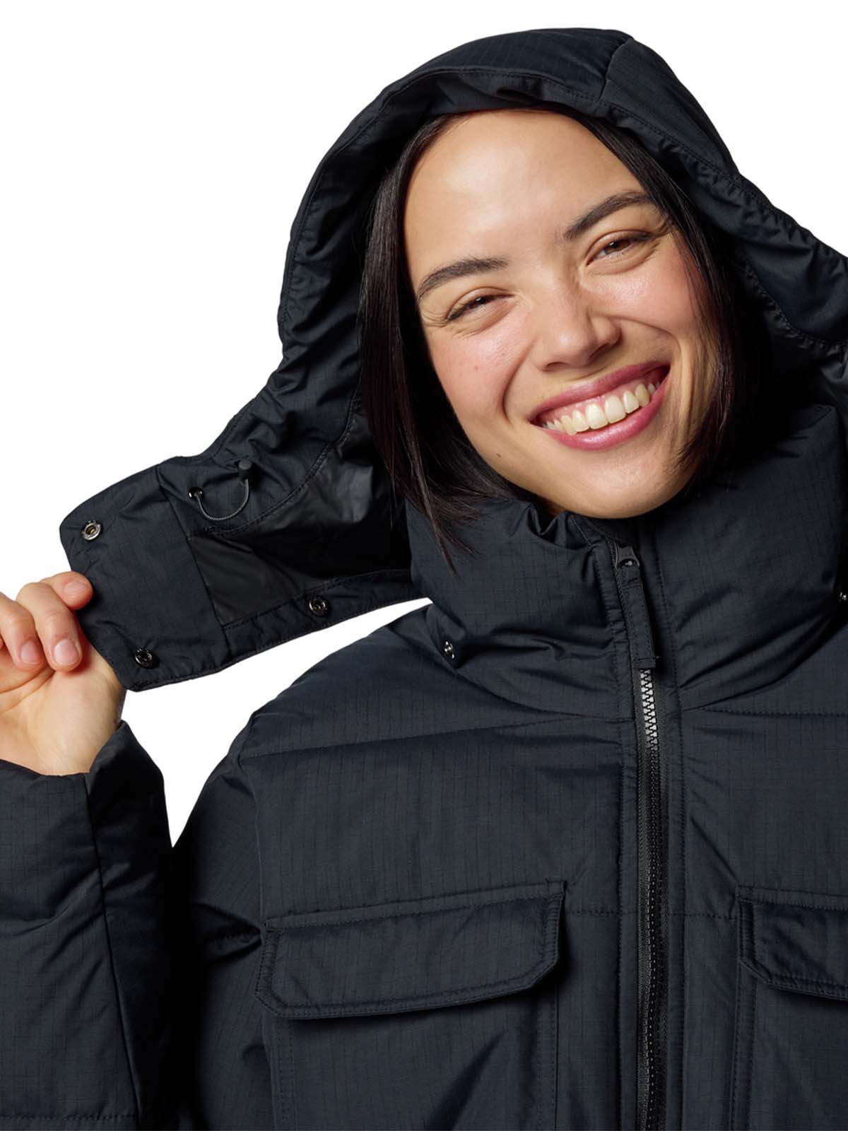 Parka Mujer Insulada Longhorn Ridge Negro Columbia