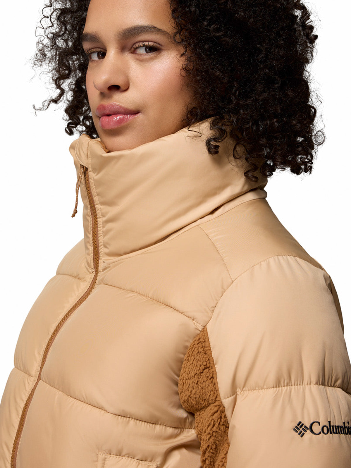 Parka Mujer Leadbetter Point II Hybrid Beige/Crudo Columbia