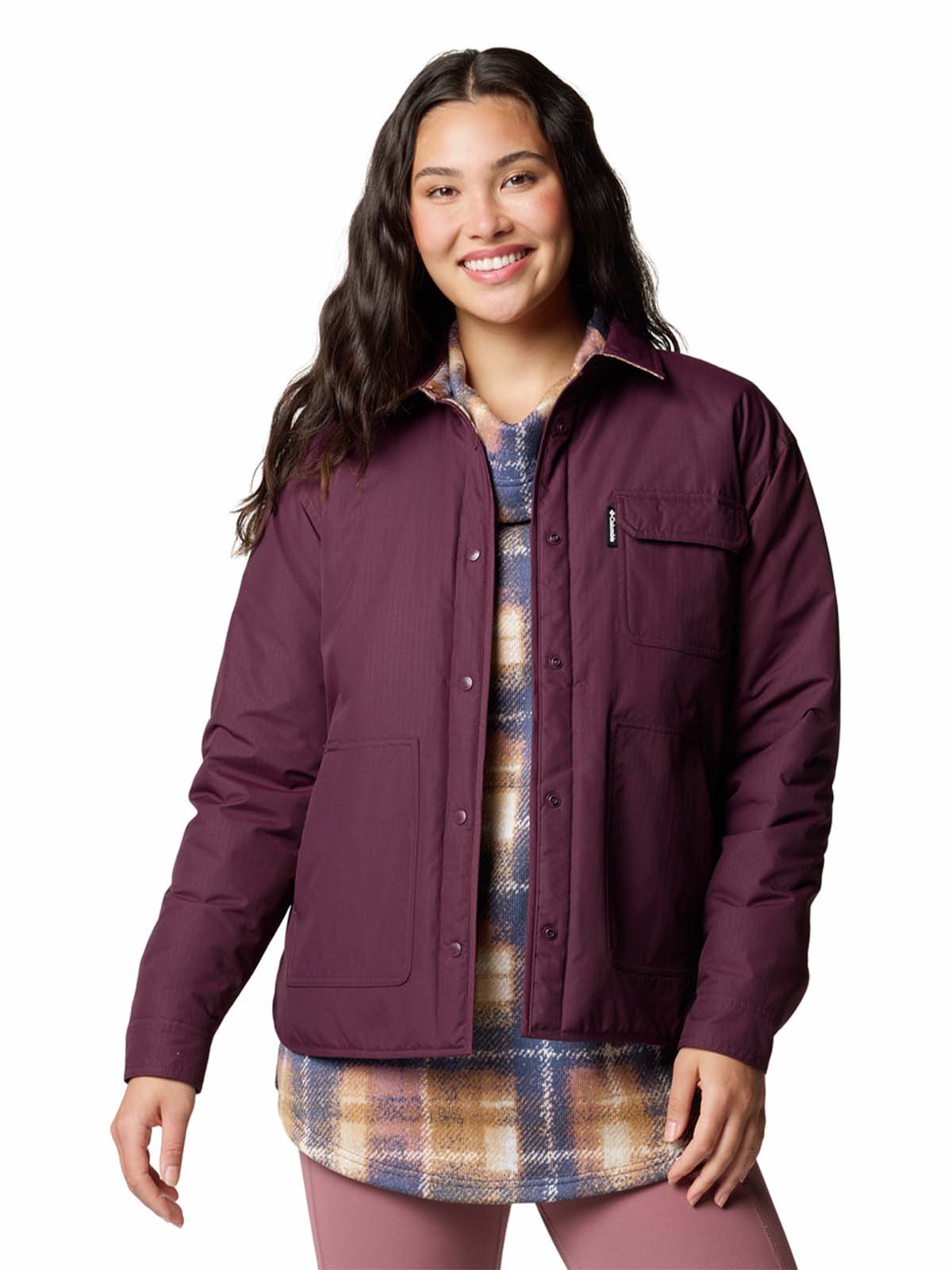 Parka Mujer Longhorn Ridge Morado Columbia