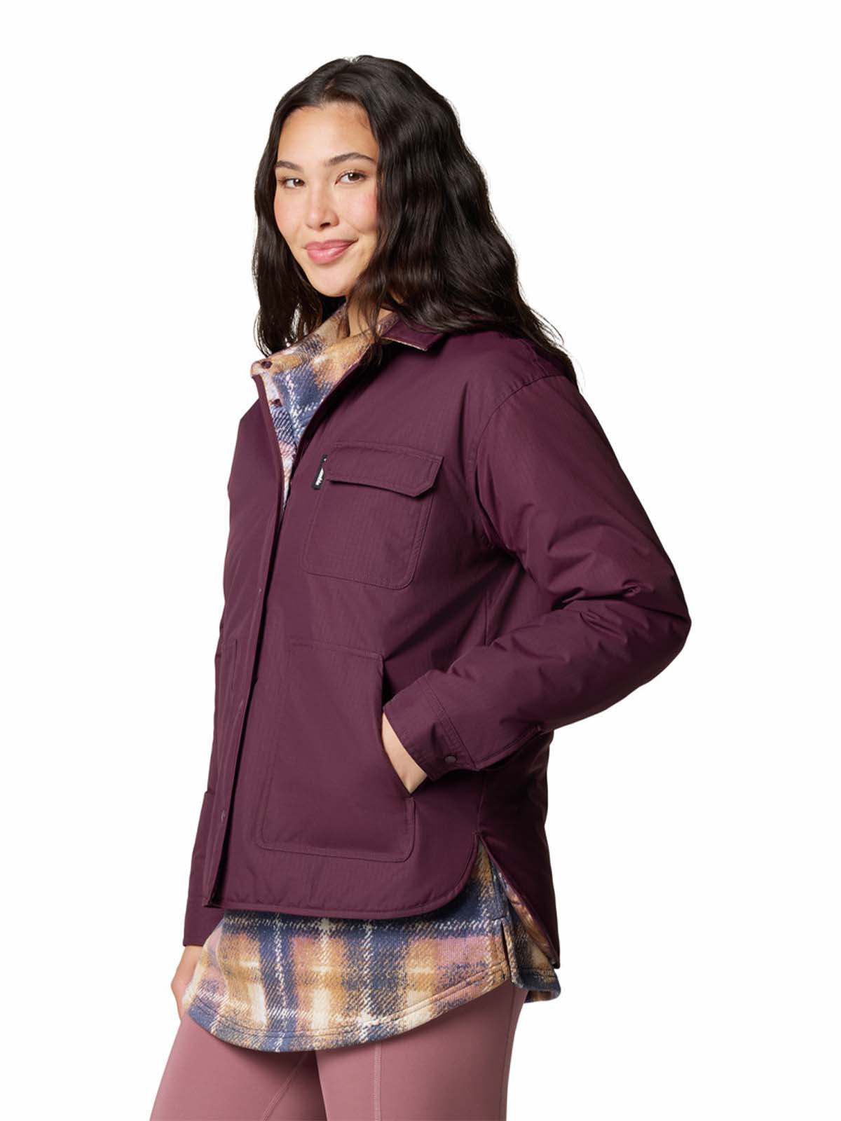 Parka Mujer Longhorn Ridge Morado Columbia