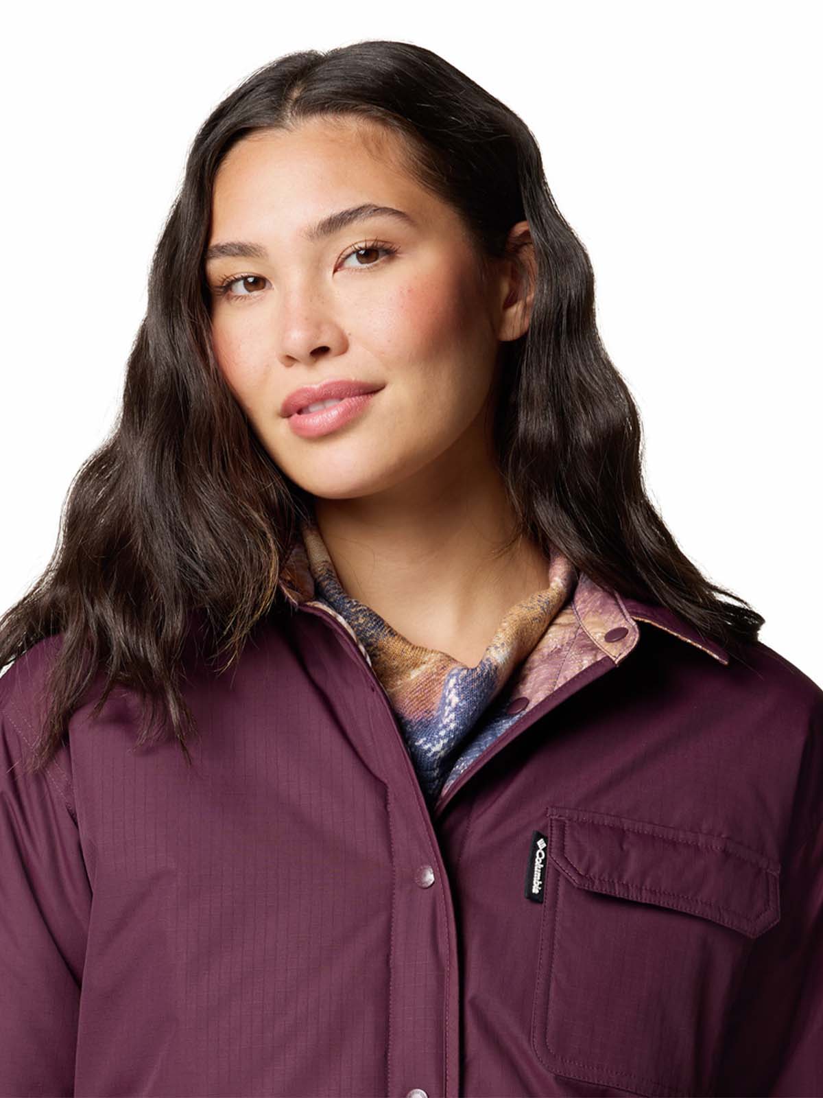 Parka Mujer Longhorn Ridge Morado Columbia